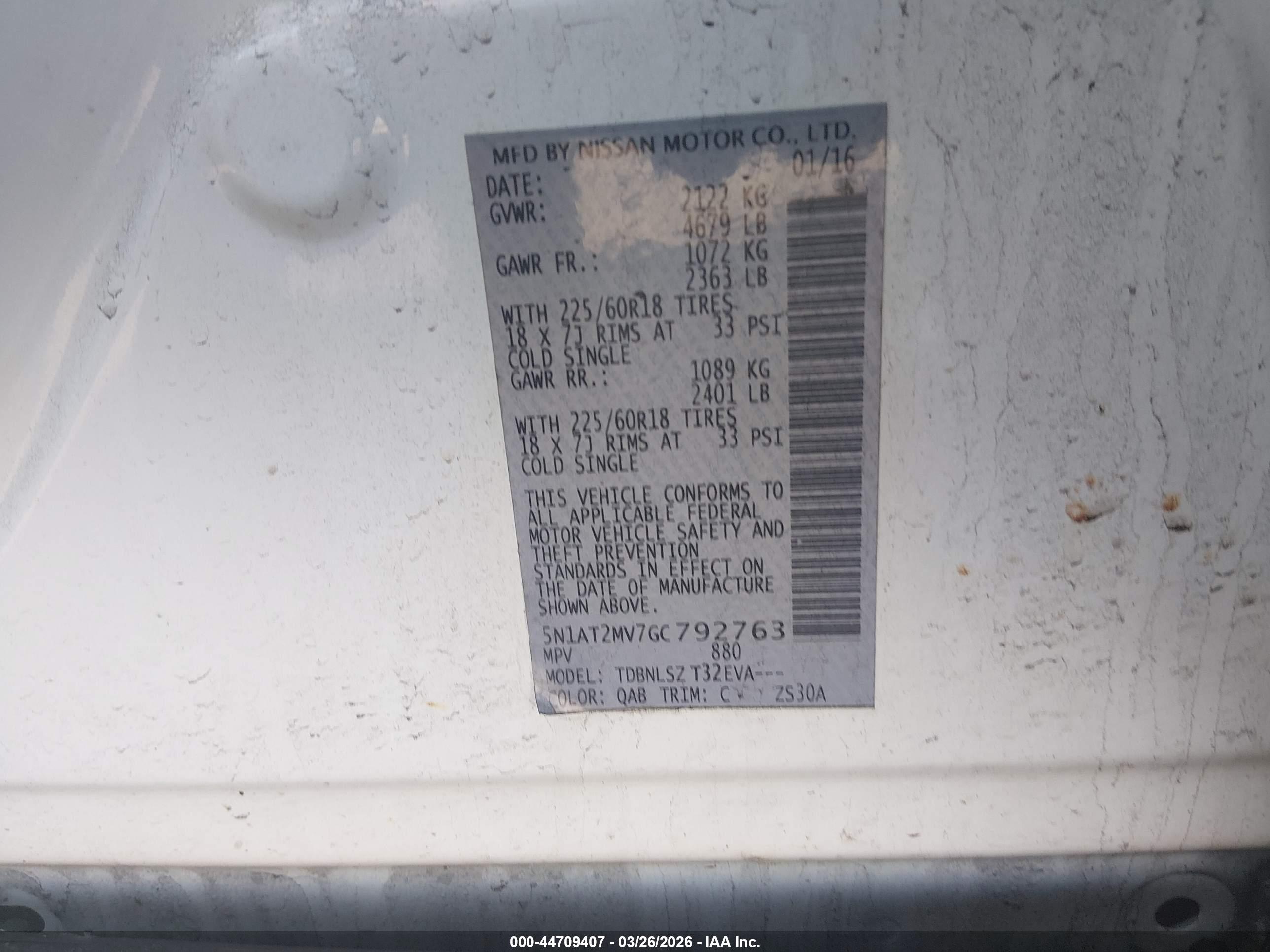 NISSAN ROGUE image 9