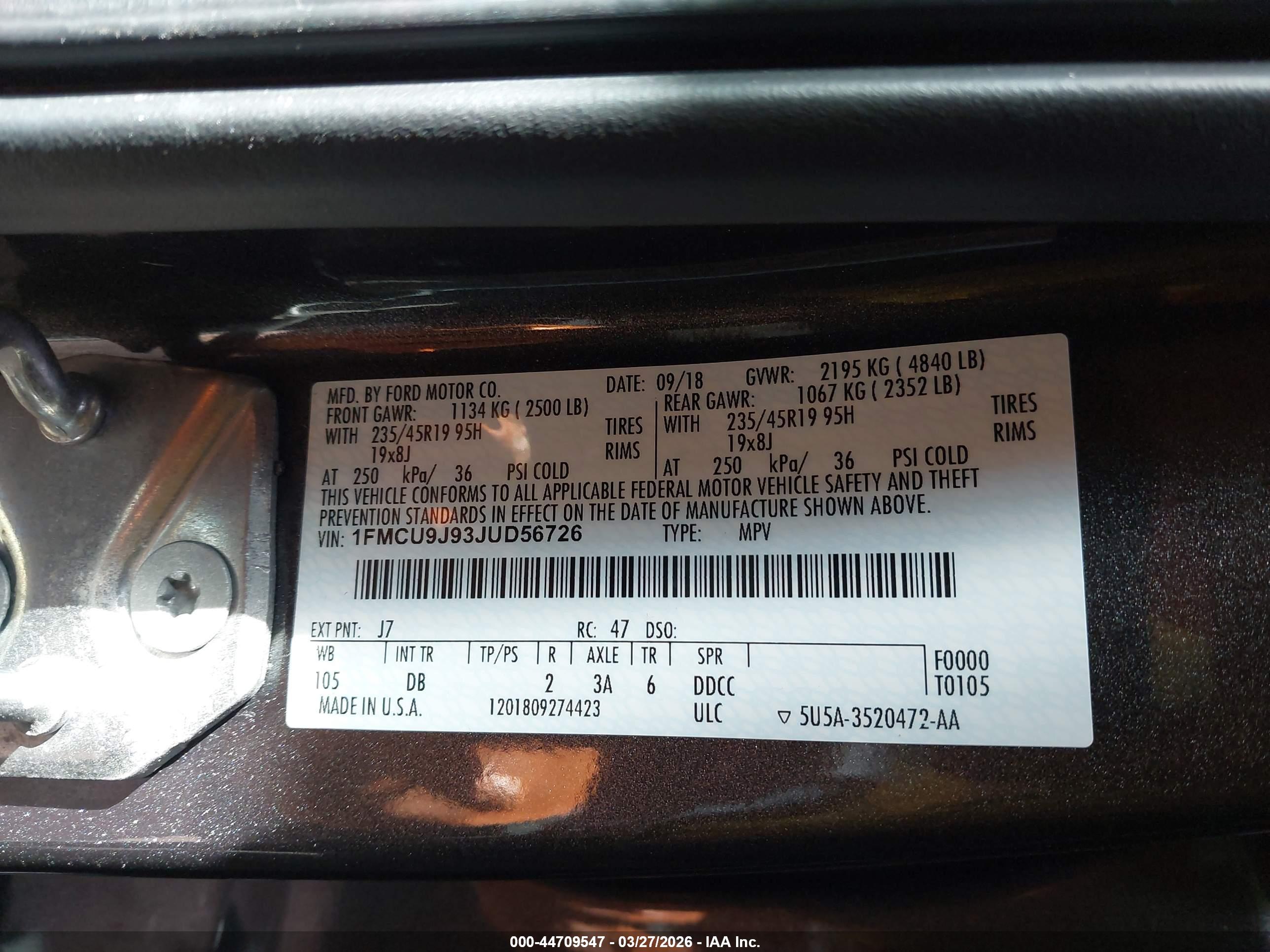 FORD ESCAPE image 9