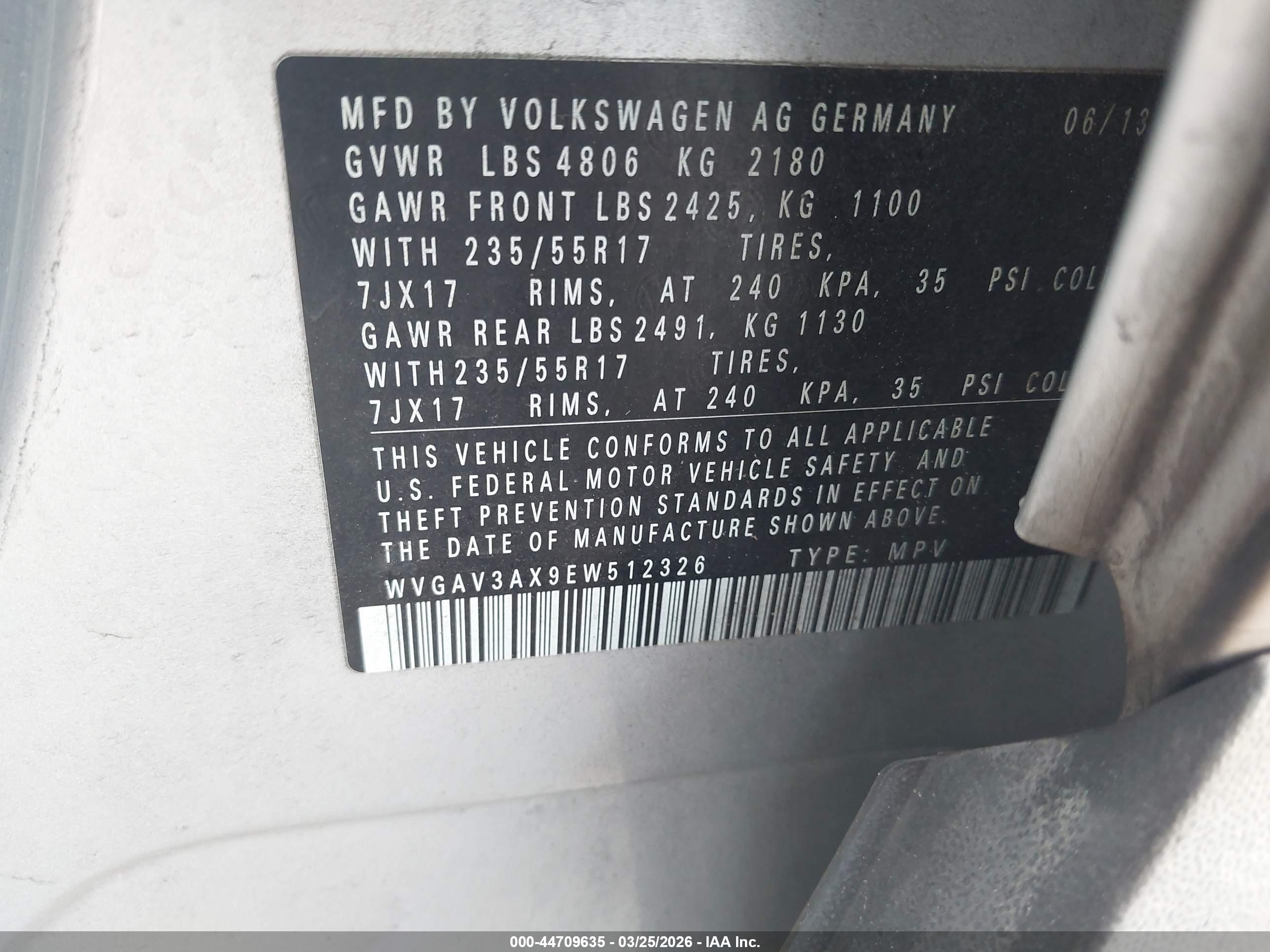 VOLKSWAGEN TIGUAN image 9