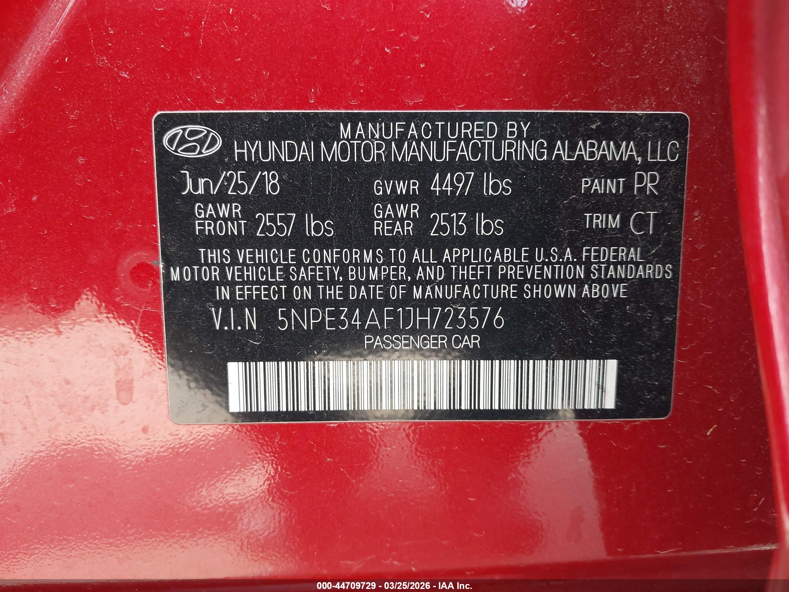 HYUNDAI SONATA image 9