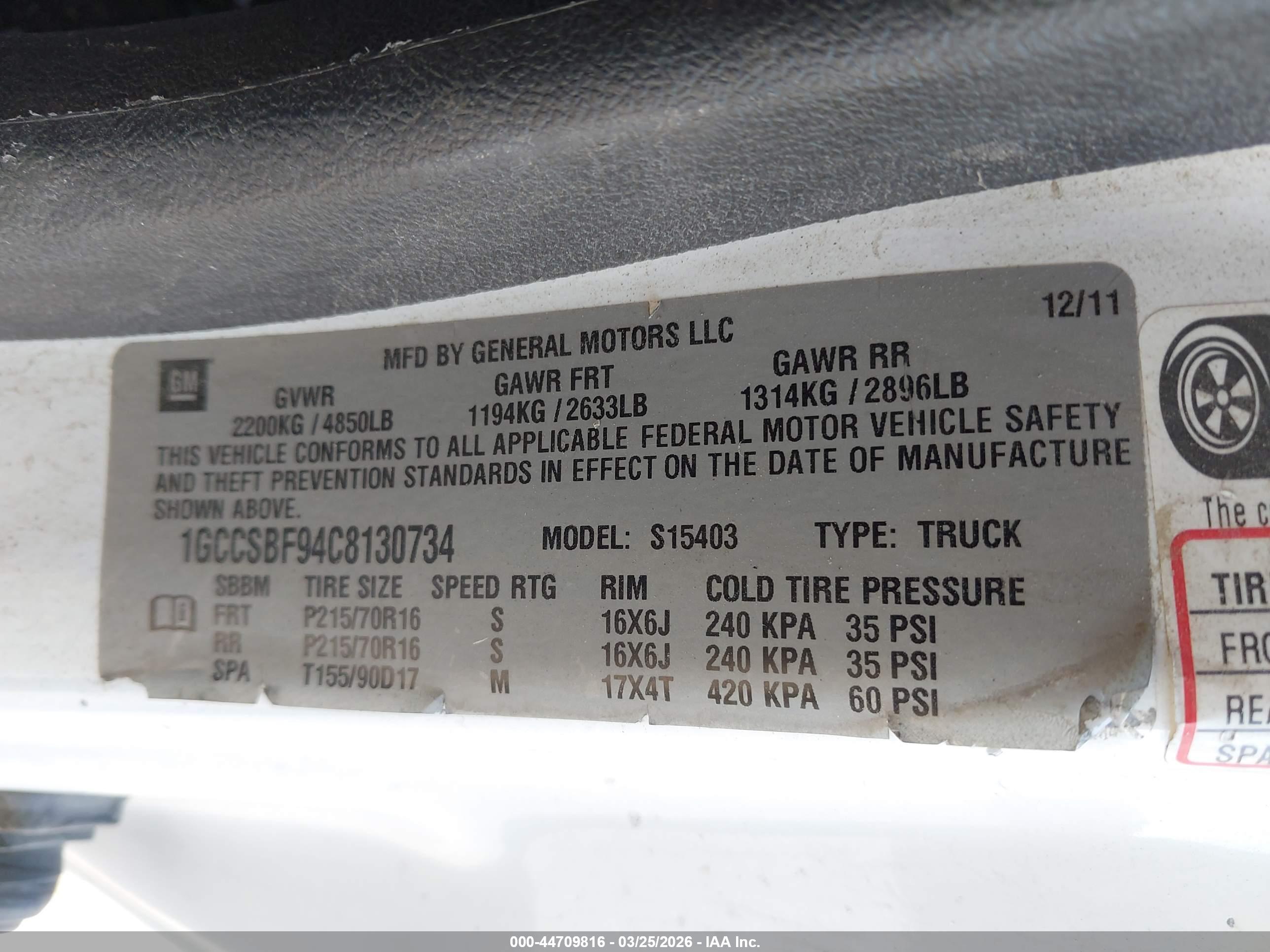 CHEVROLET COLORADO image 9