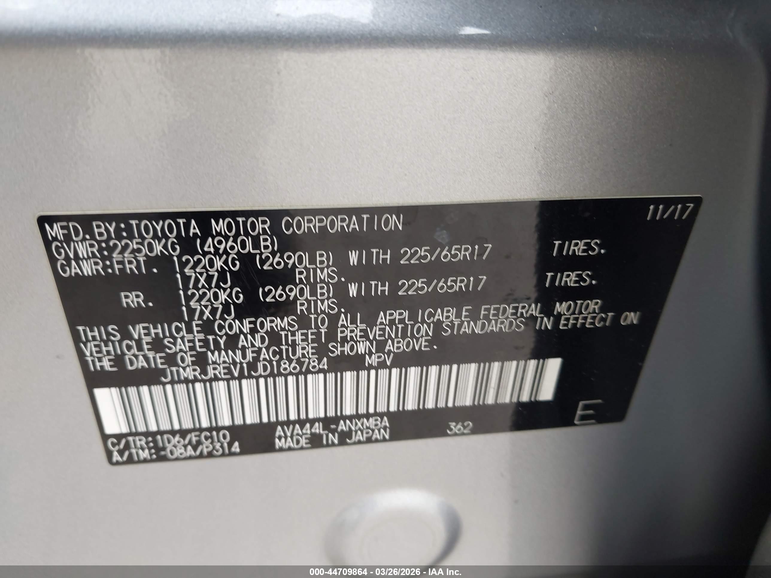 TOYOTA RAV4 image 9