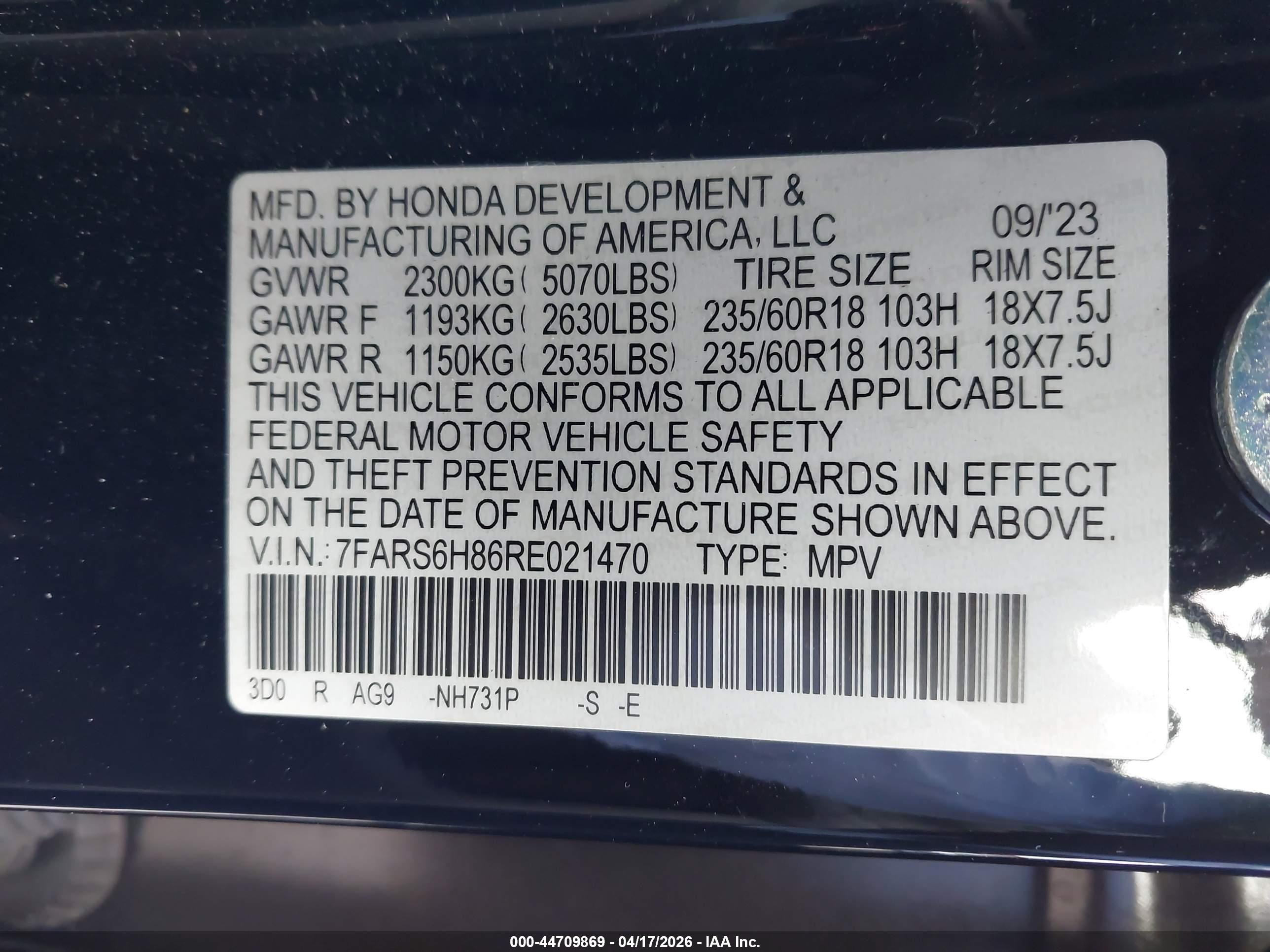 HONDA CR-V image 9