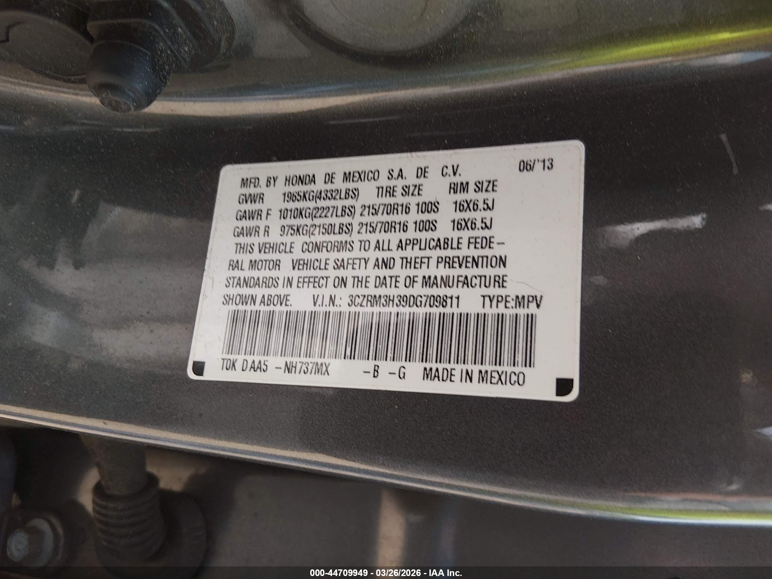 HONDA CR-V image 9