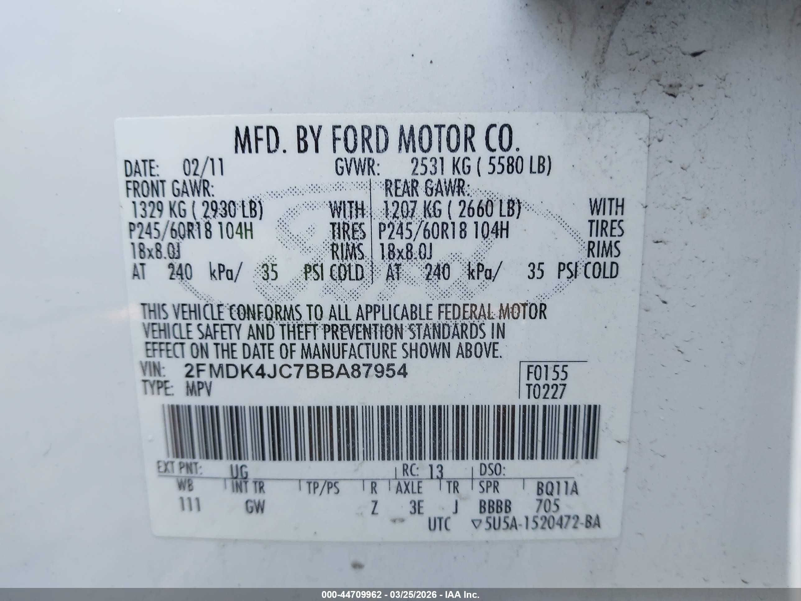 FORD EDGE image 9