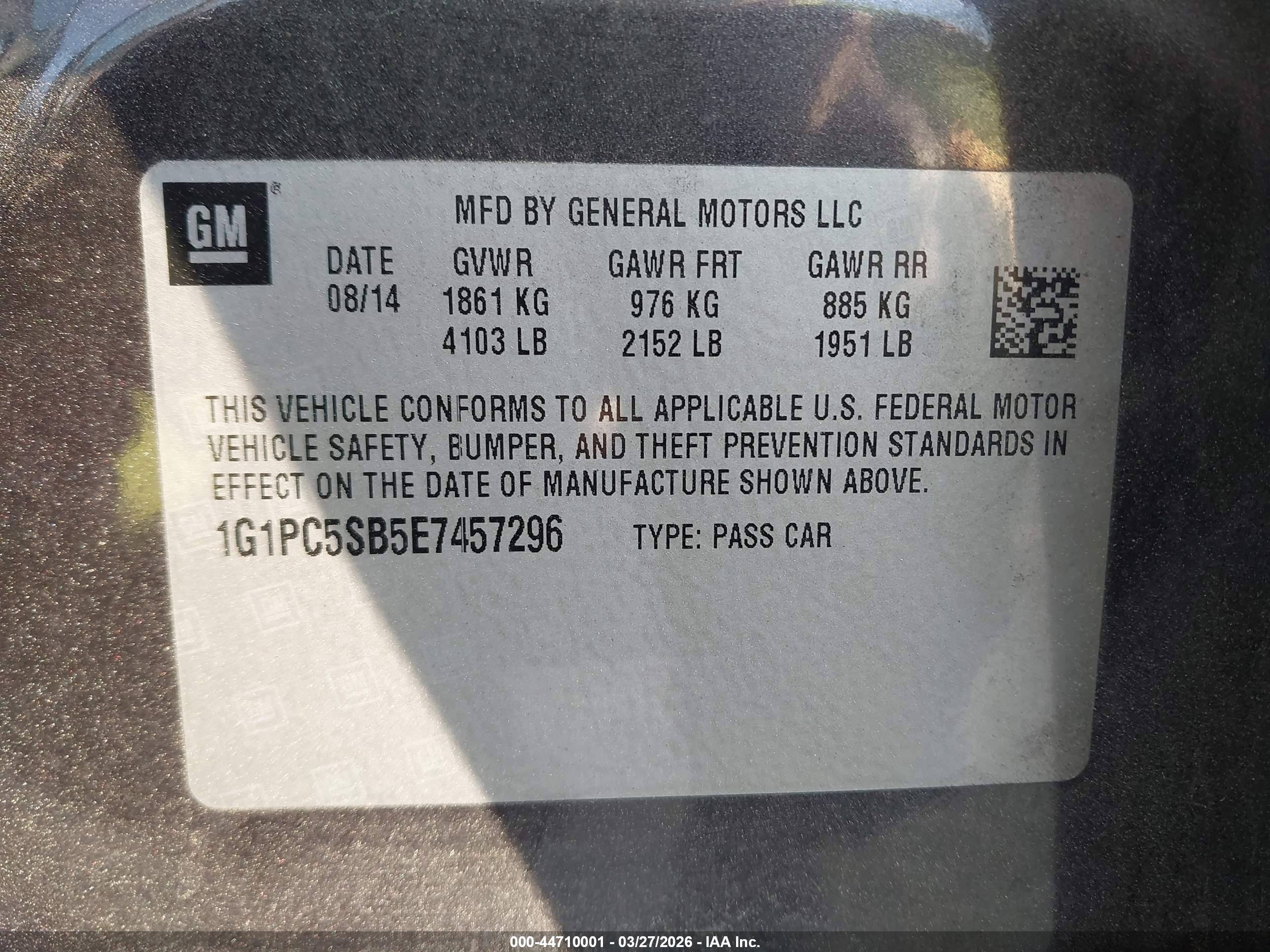 CHEVROLET CRUZE image 9