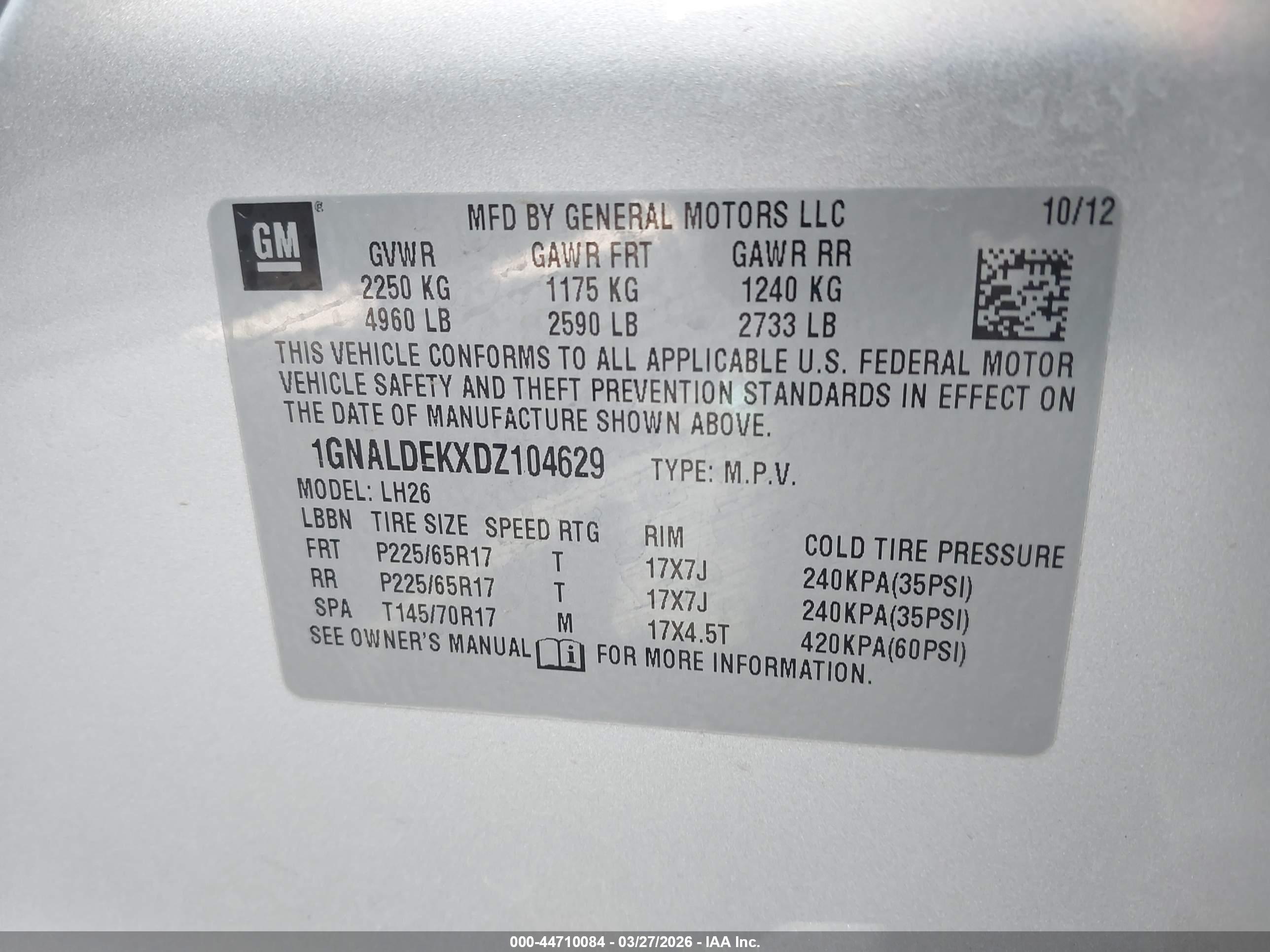 CHEVROLET EQUINOX image 9
