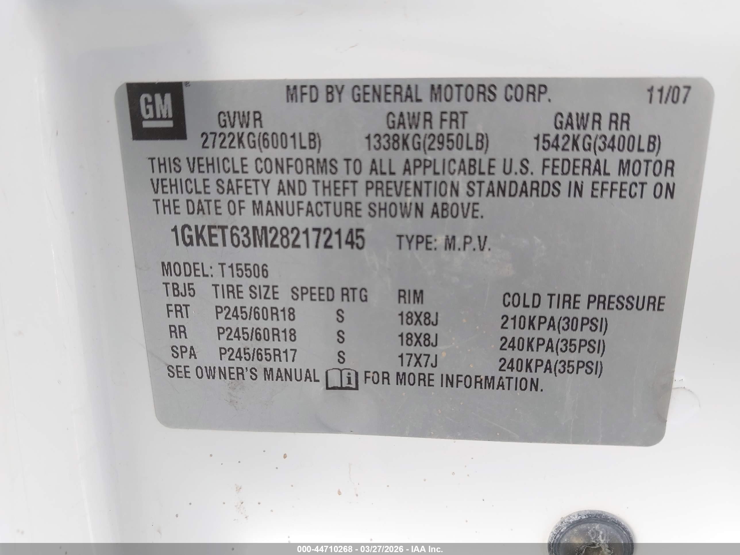 GMC ENVOY image 9