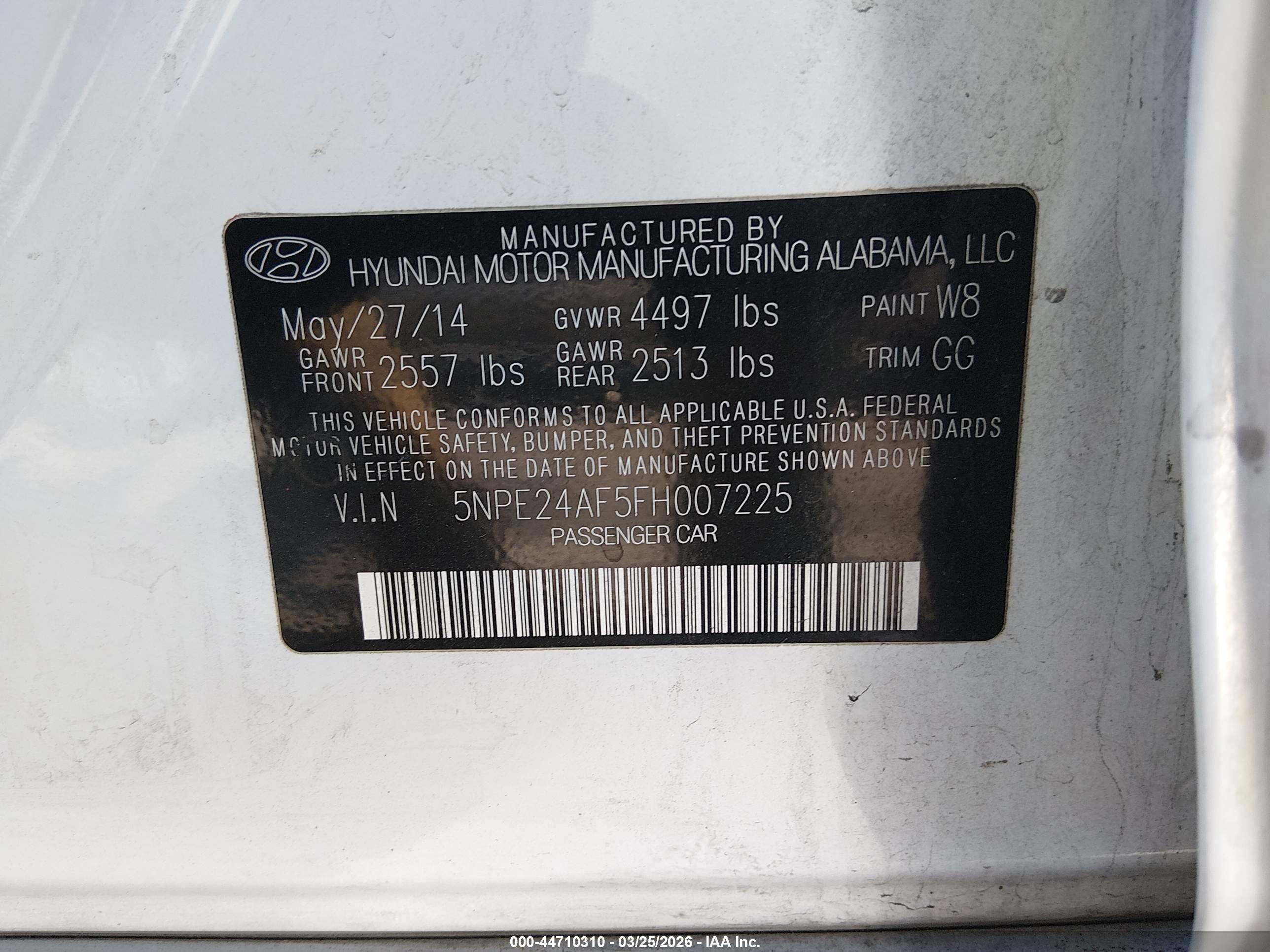 HYUNDAI SONATA image 9