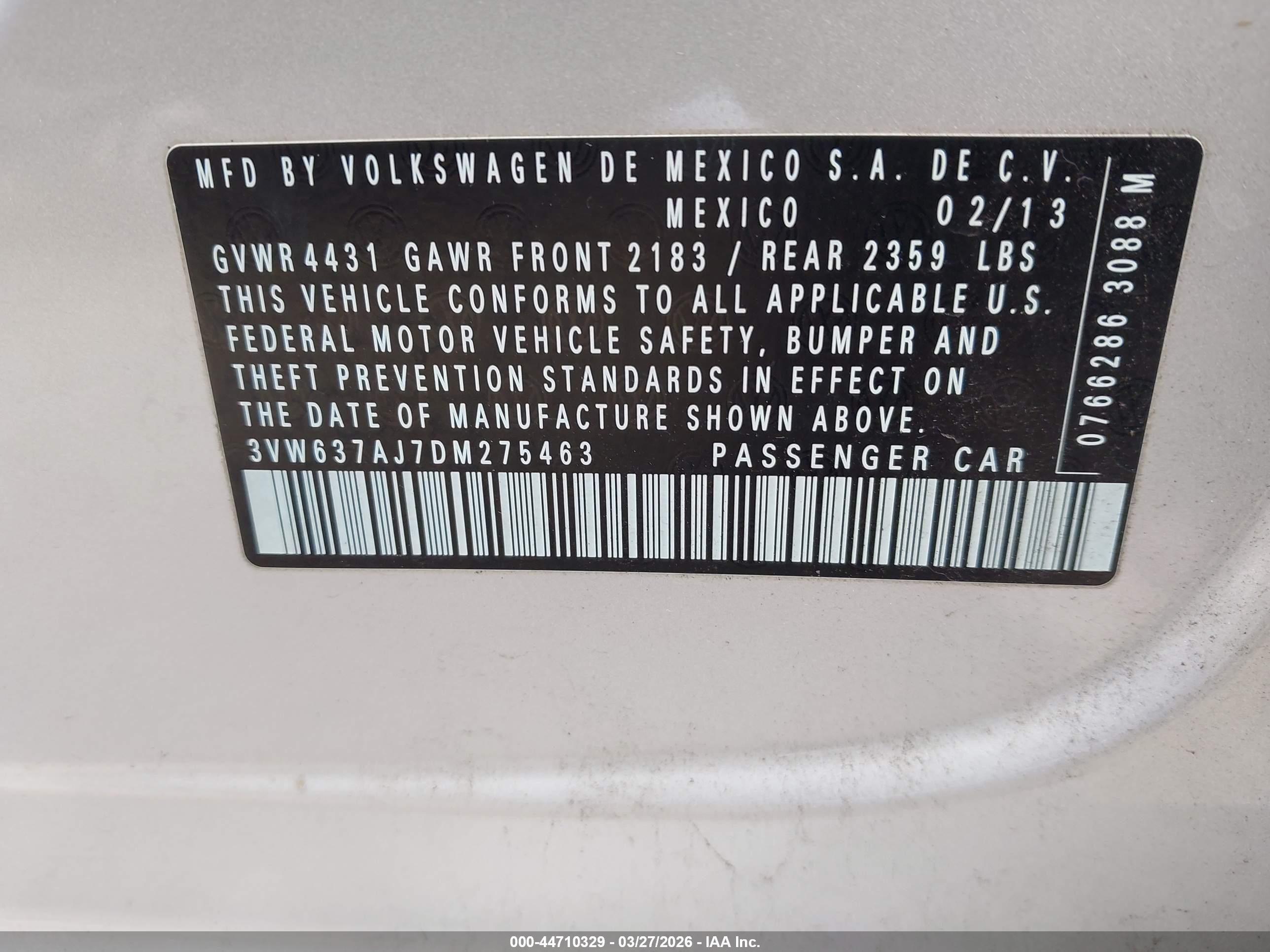 VOLKSWAGEN JETTA image 9