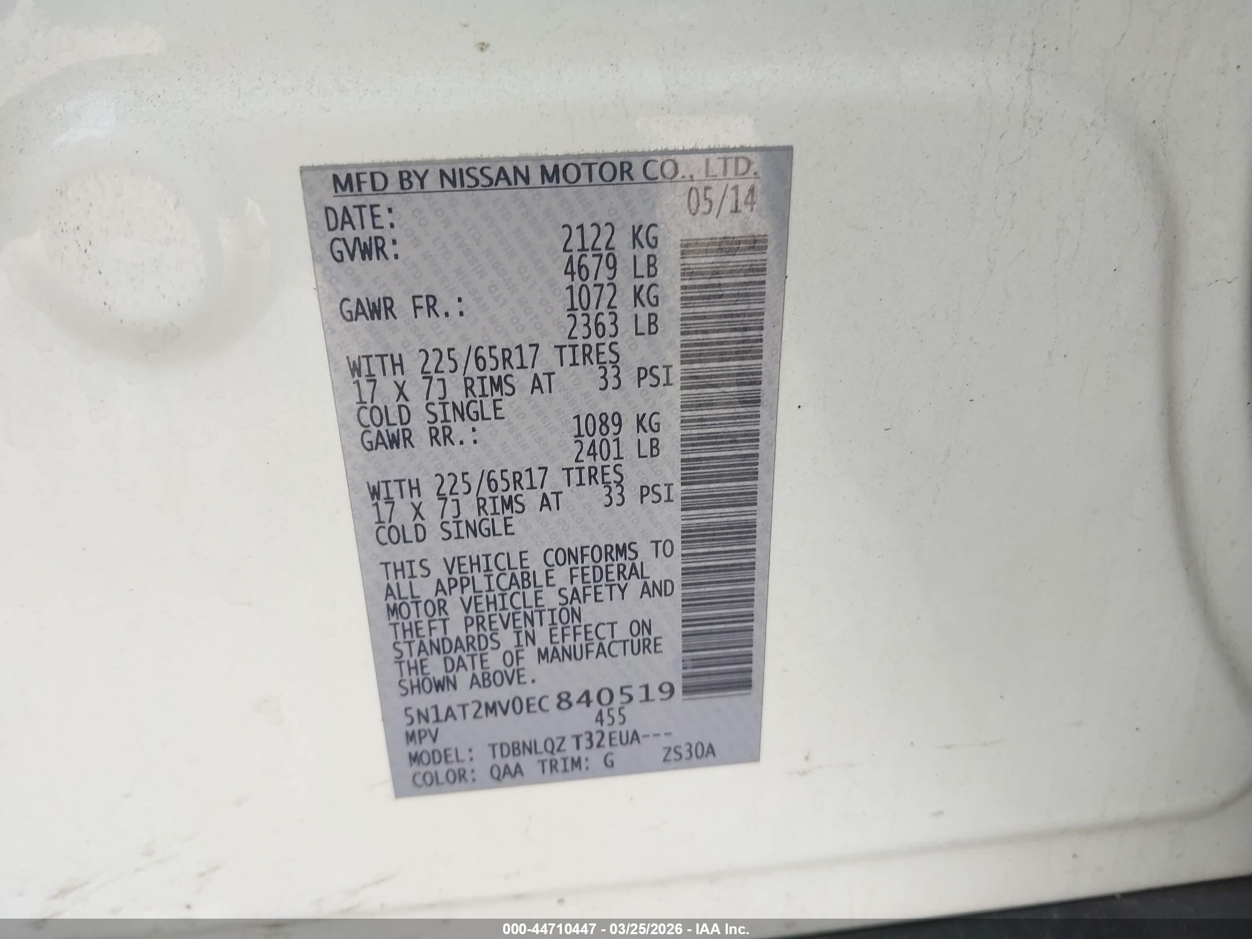 NISSAN ROGUE image 9