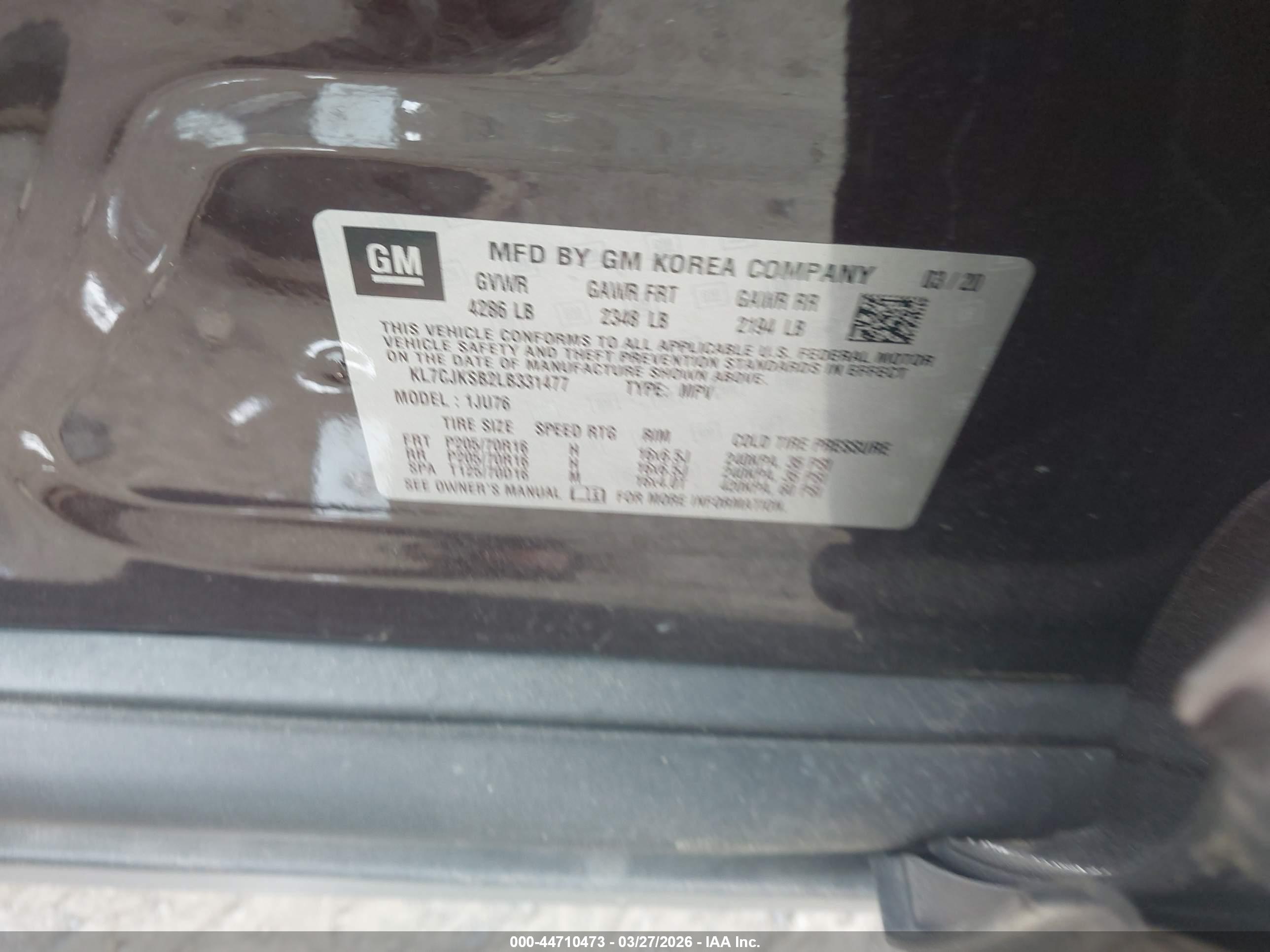 CHEVROLET TRAX image 9
