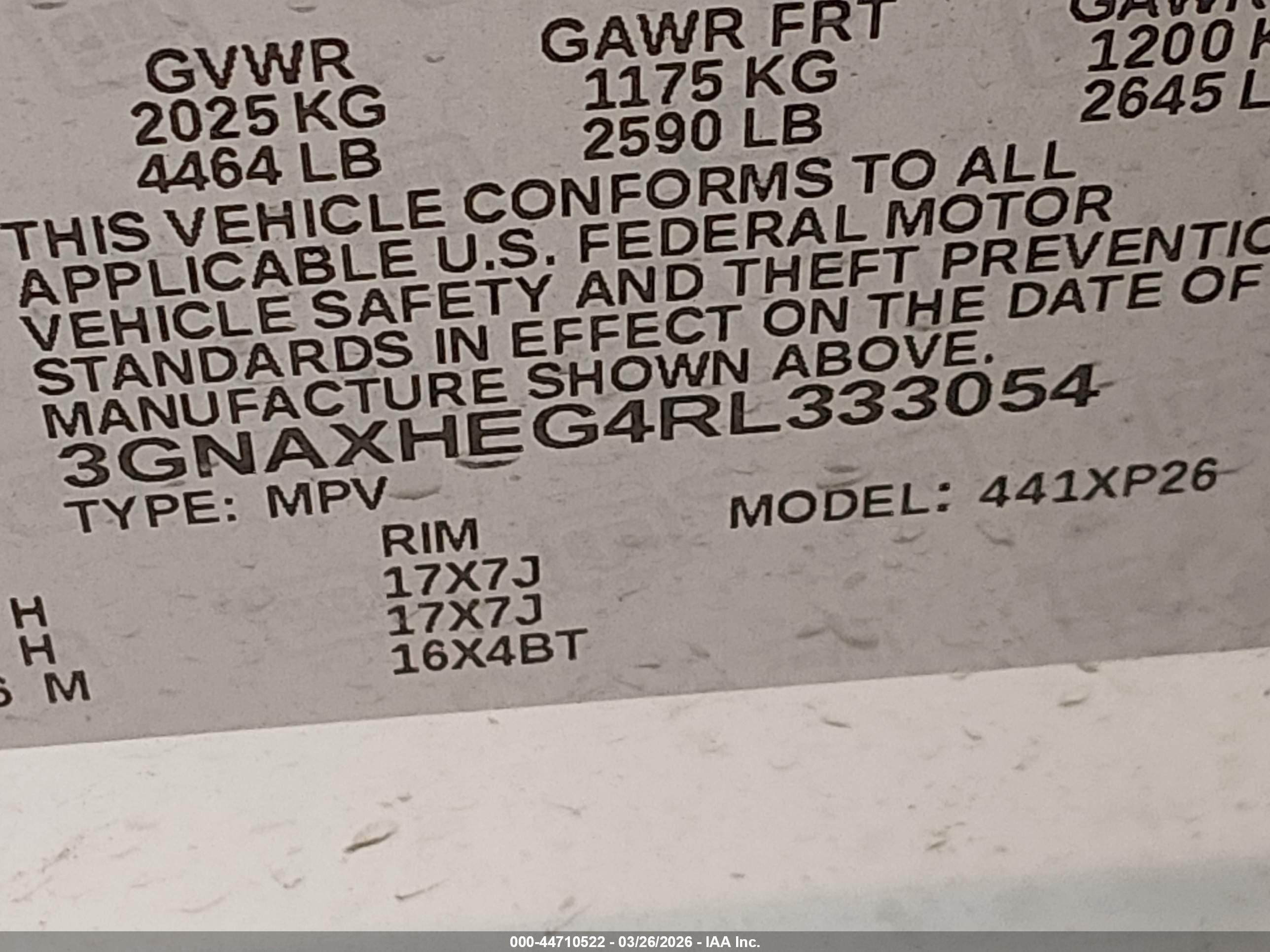 CHEVROLET EQUINOX image 9