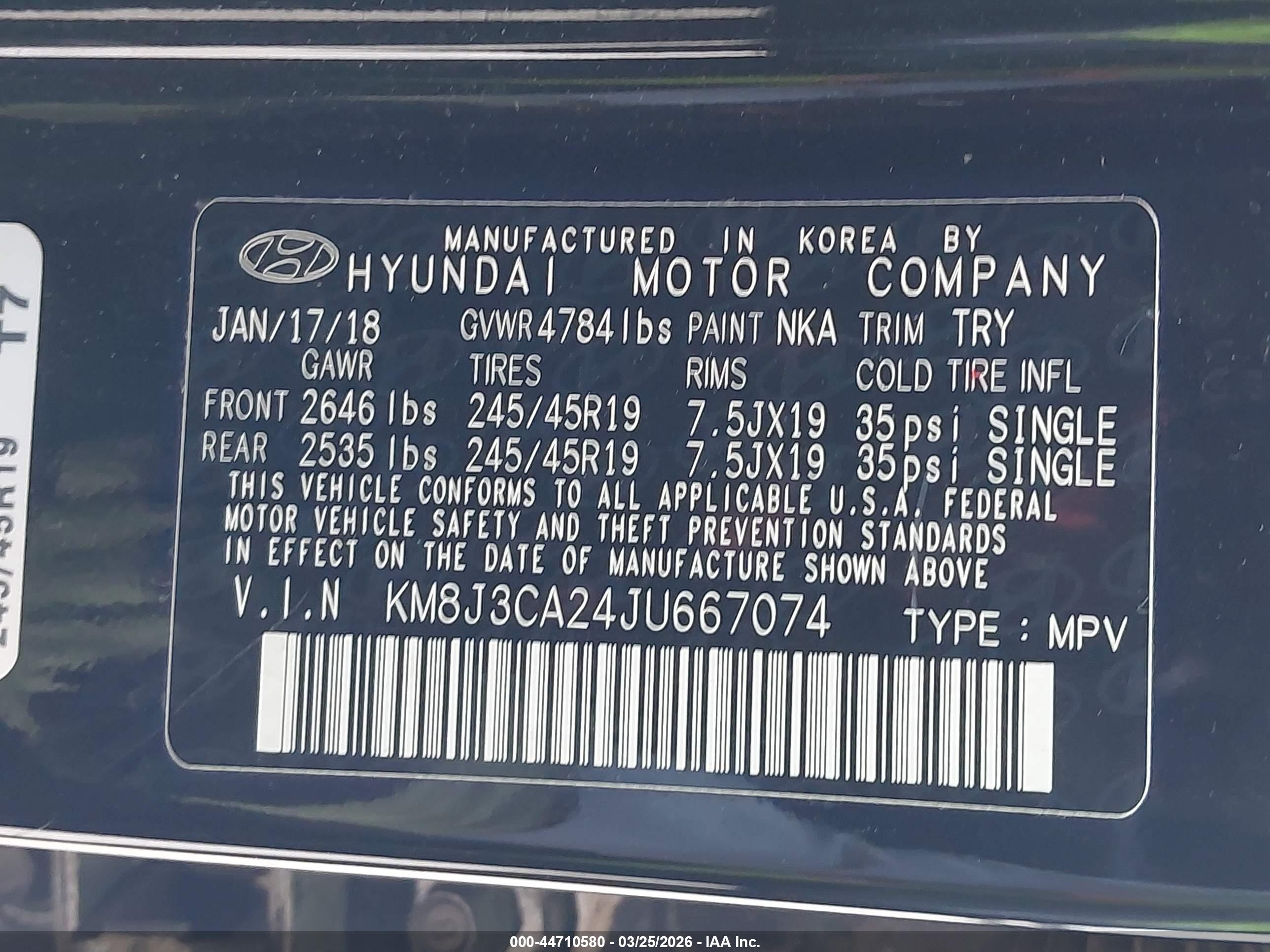HYUNDAI TUCSON image 9