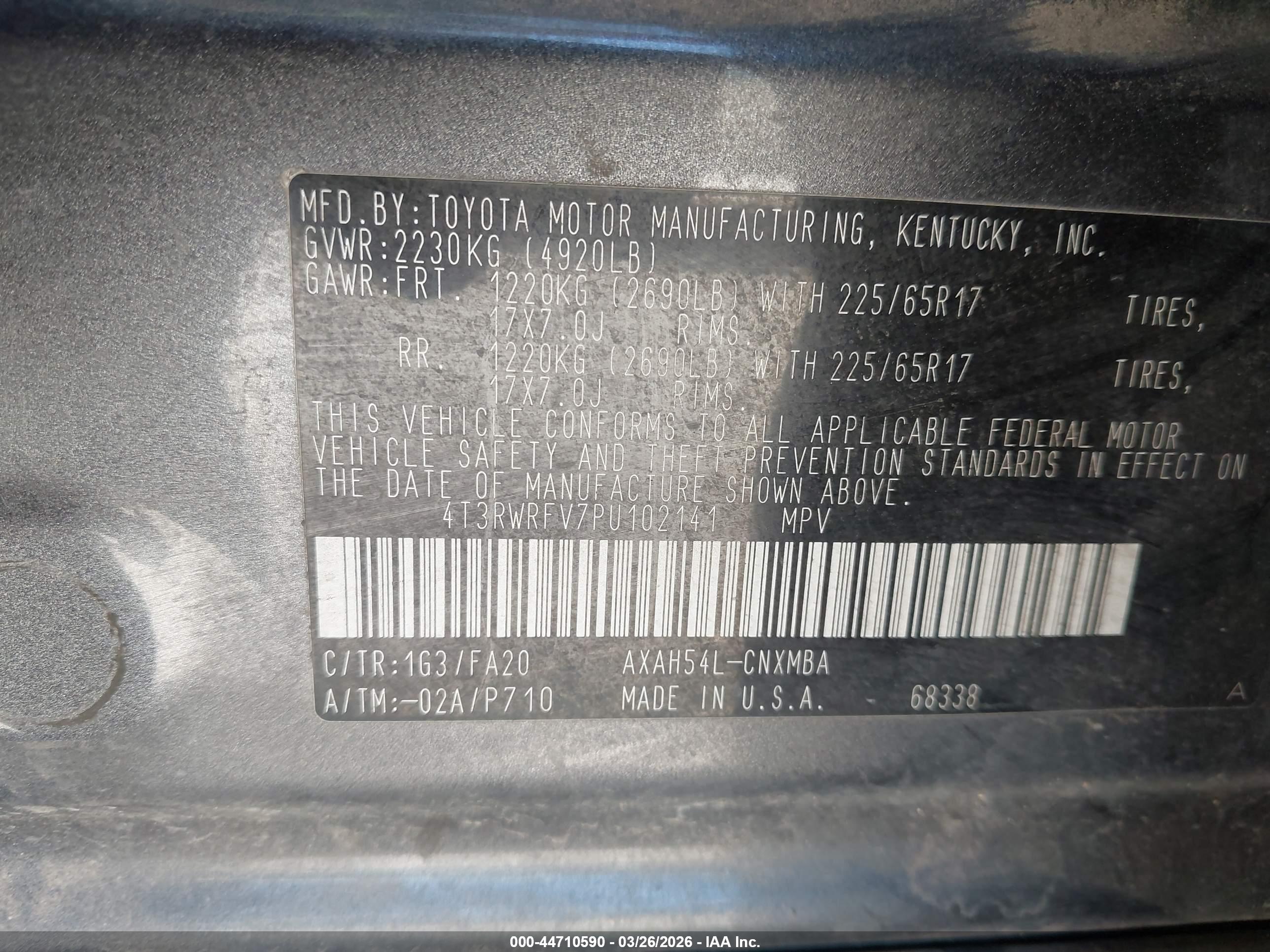 TOYOTA RAV4 image 9