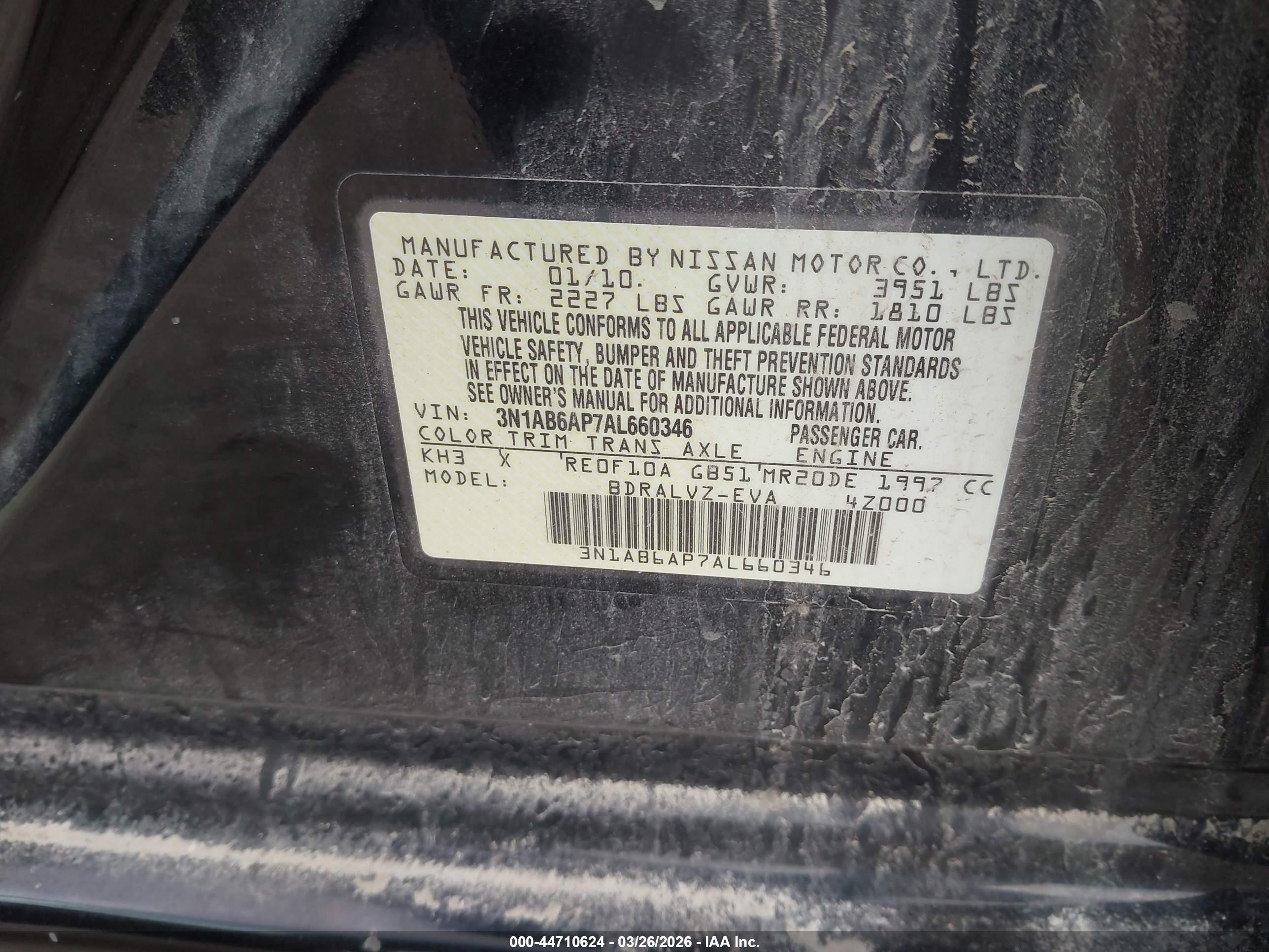 NISSAN SENTRA image 9