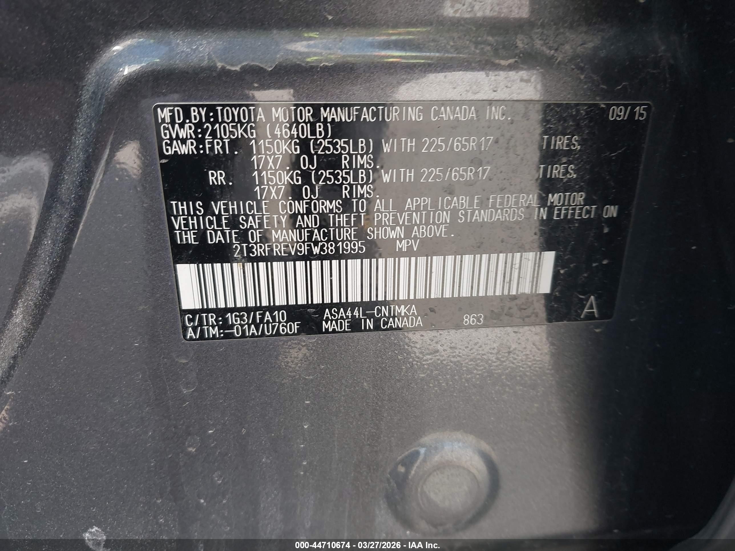 TOYOTA RAV4 image 9