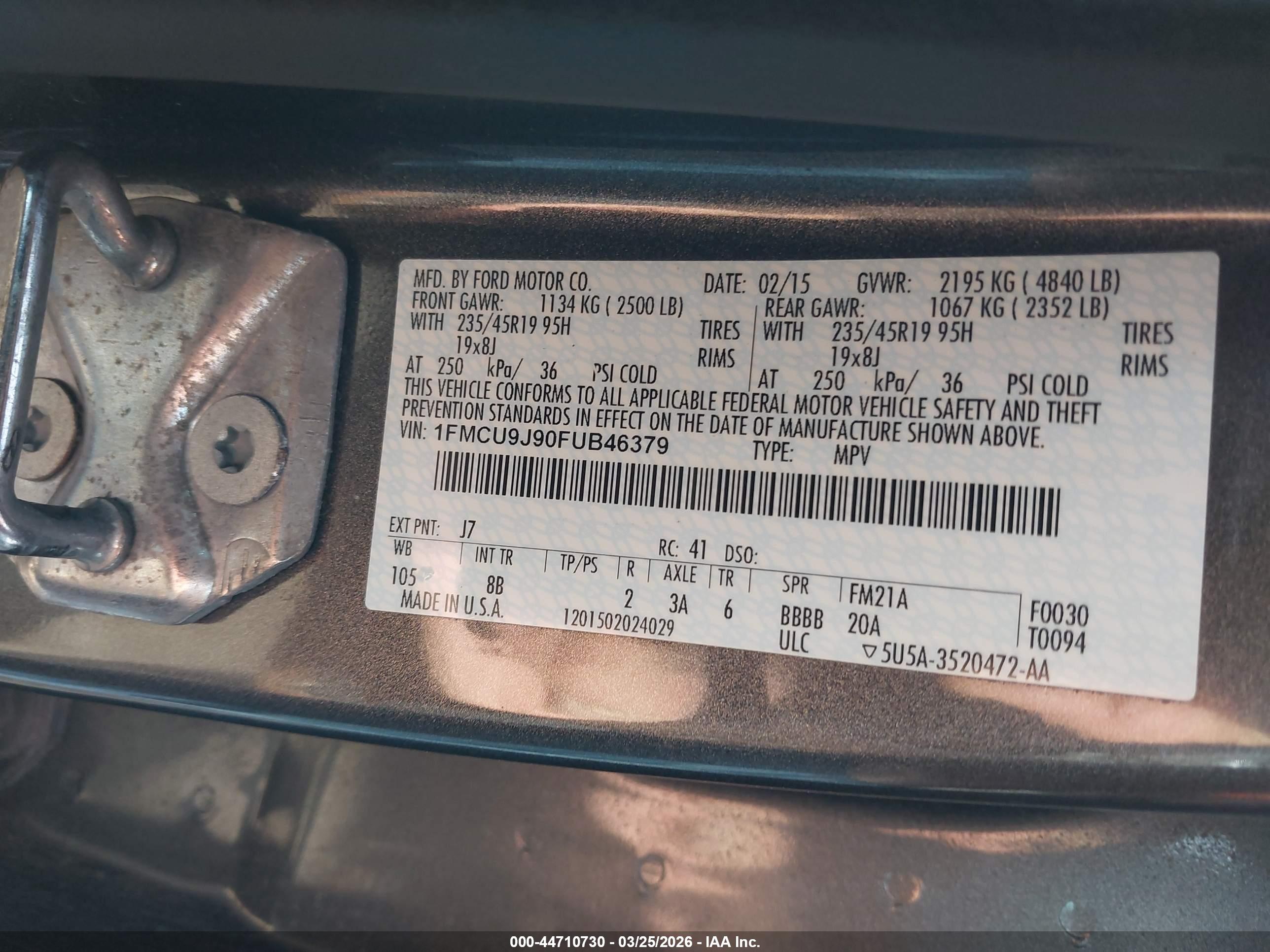 FORD ESCAPE image 9