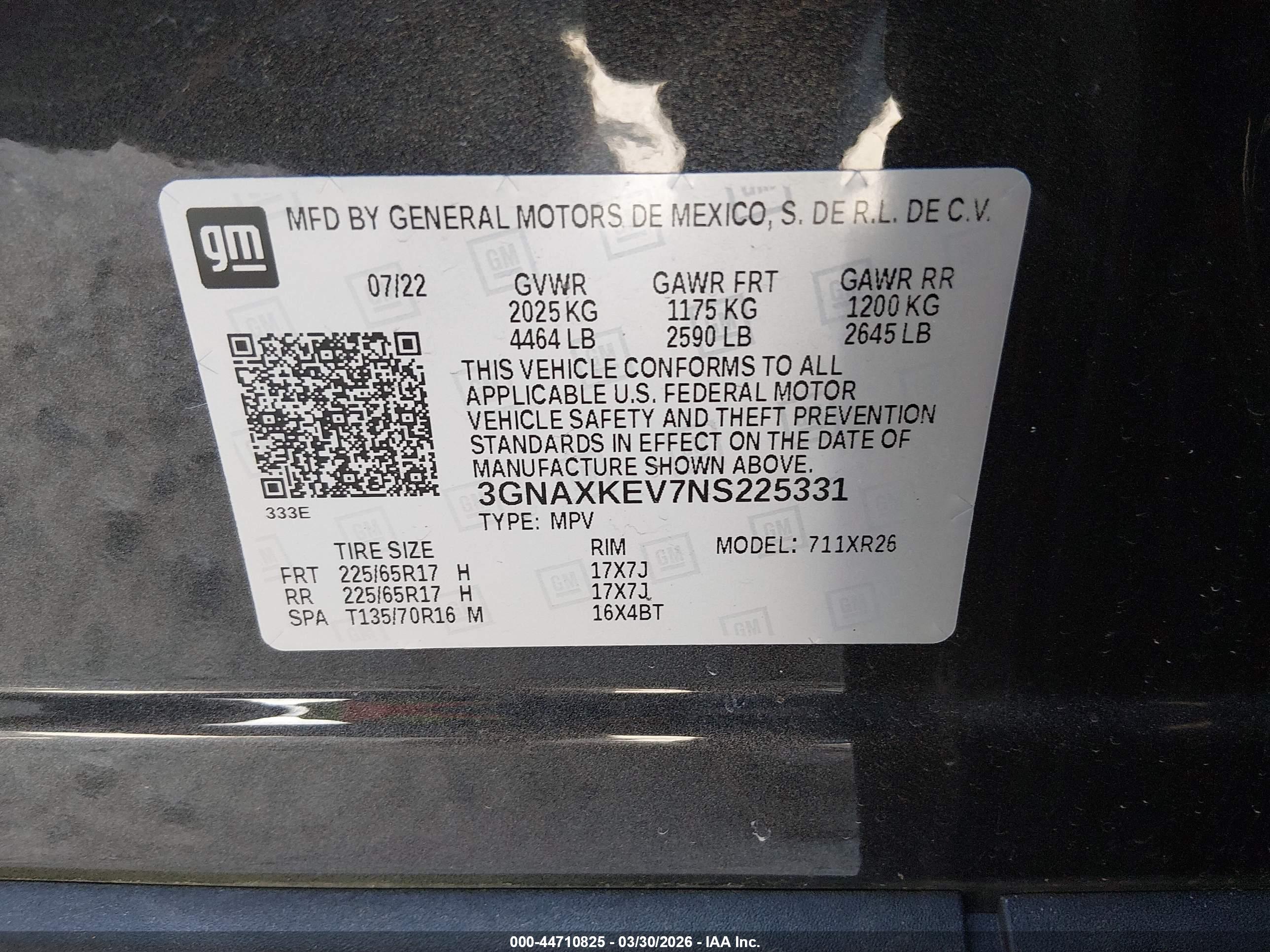 CHEVROLET EQUINOX image 9
