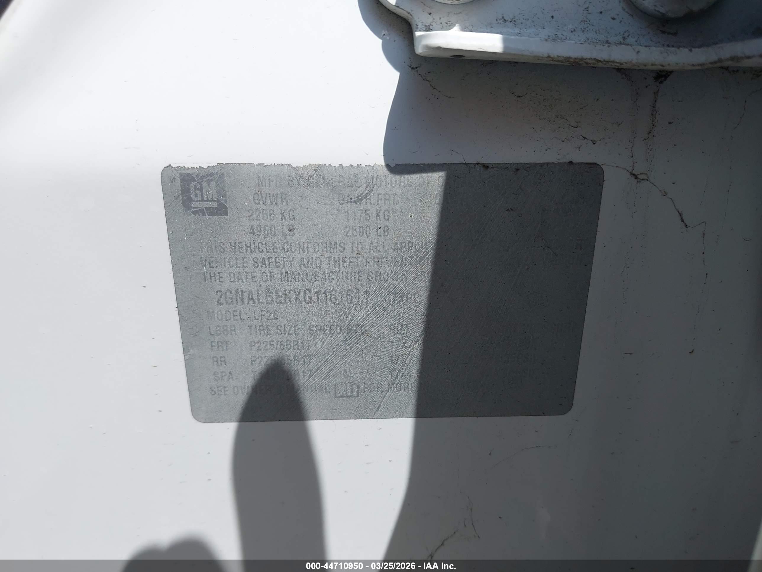 CHEVROLET EQUINOX image 9
