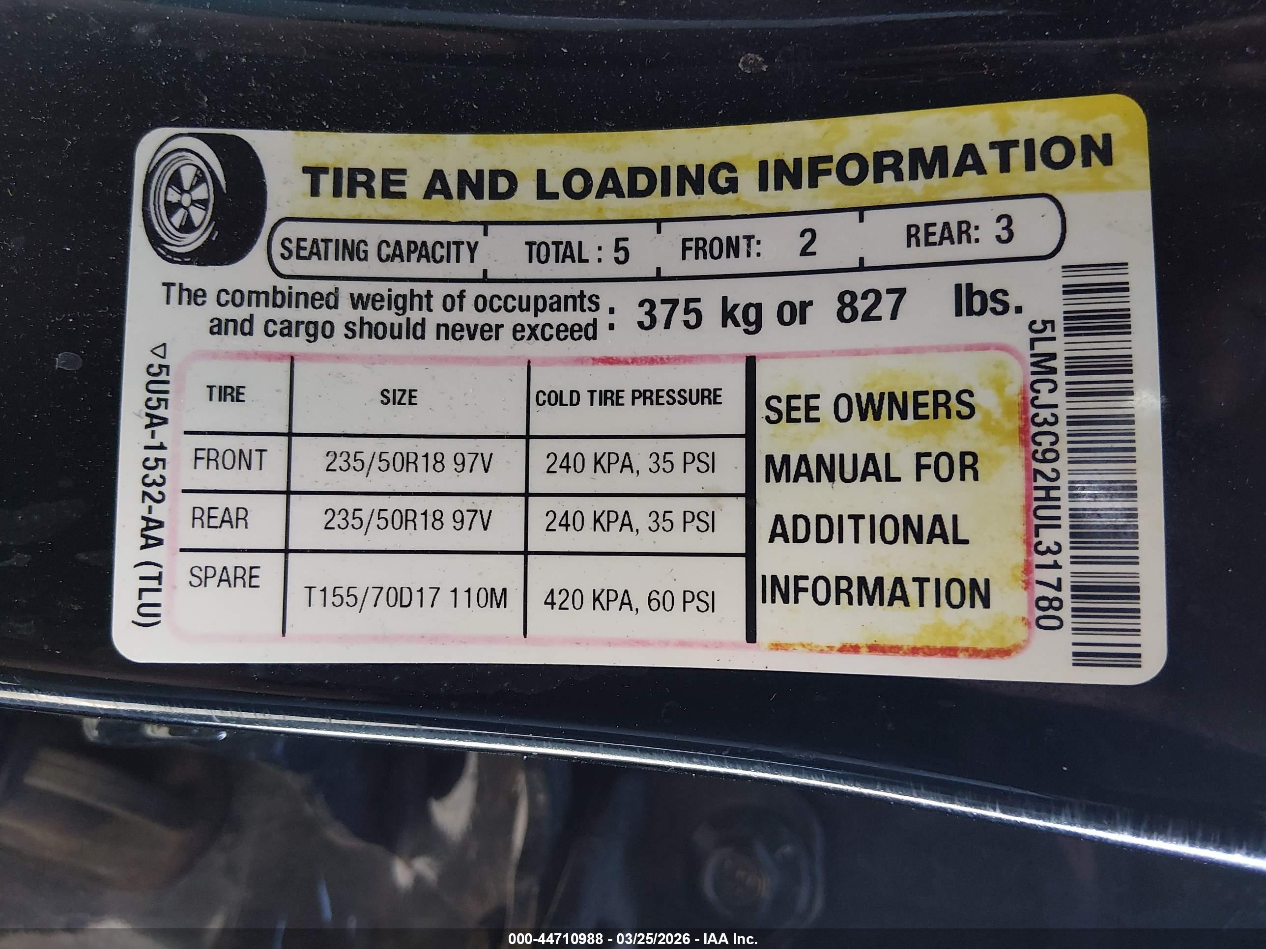 LINCOLN MKC image 9