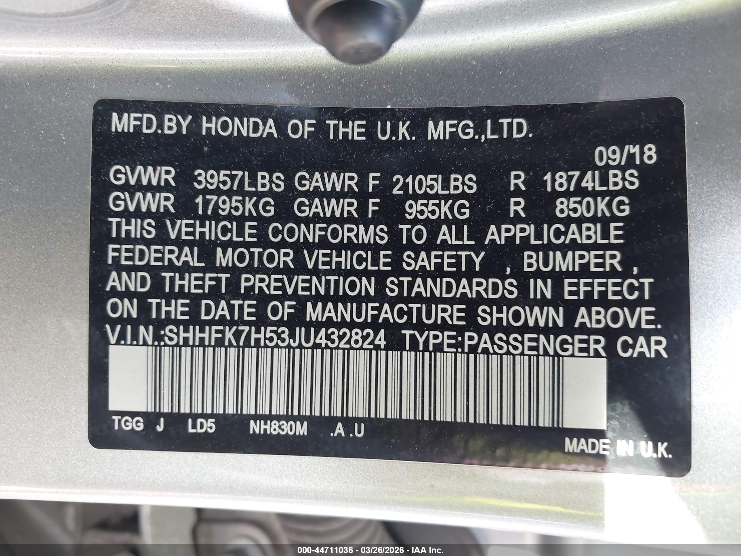 HONDA CIVIC image 9