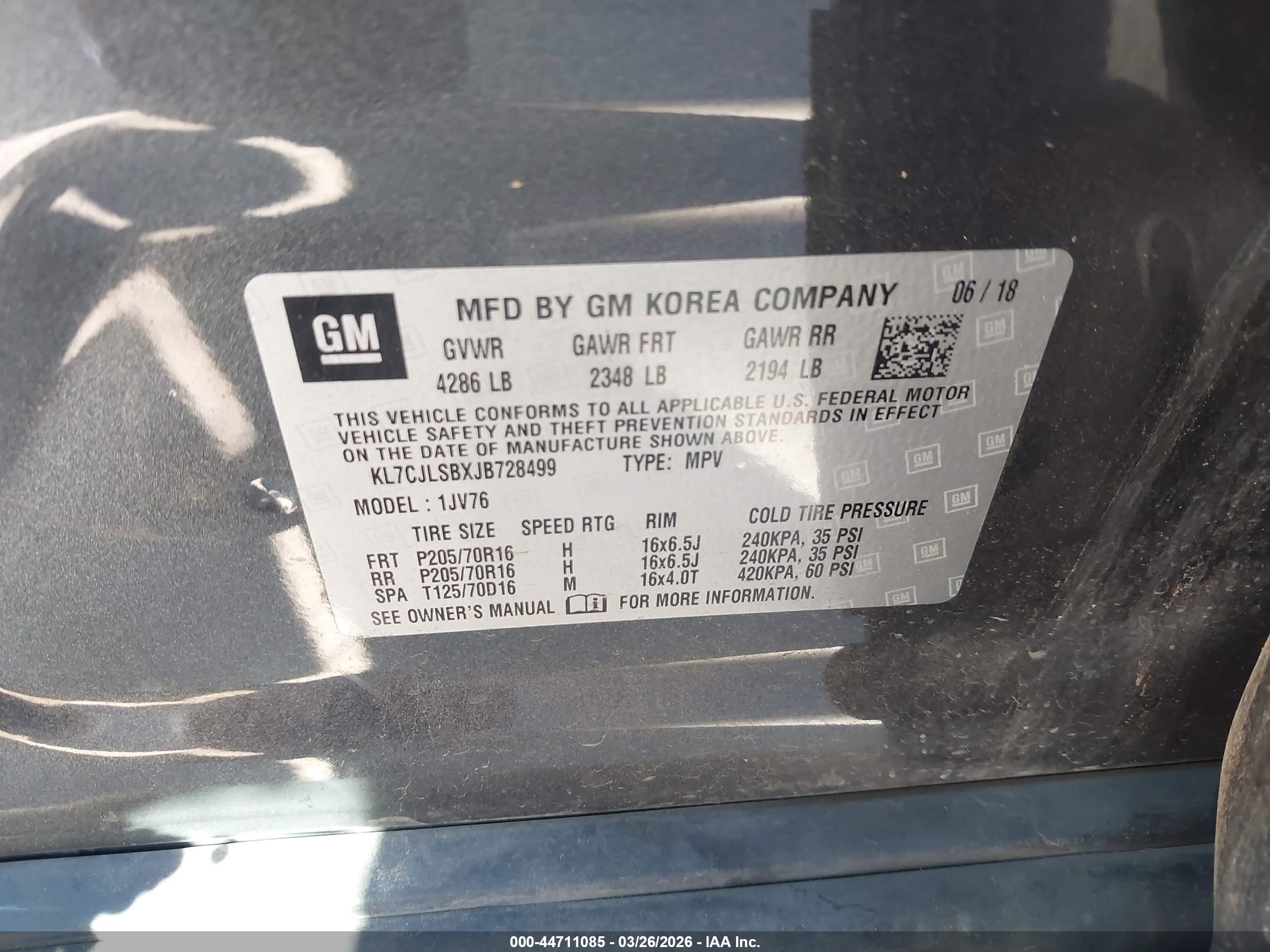 CHEVROLET TRAX image 9