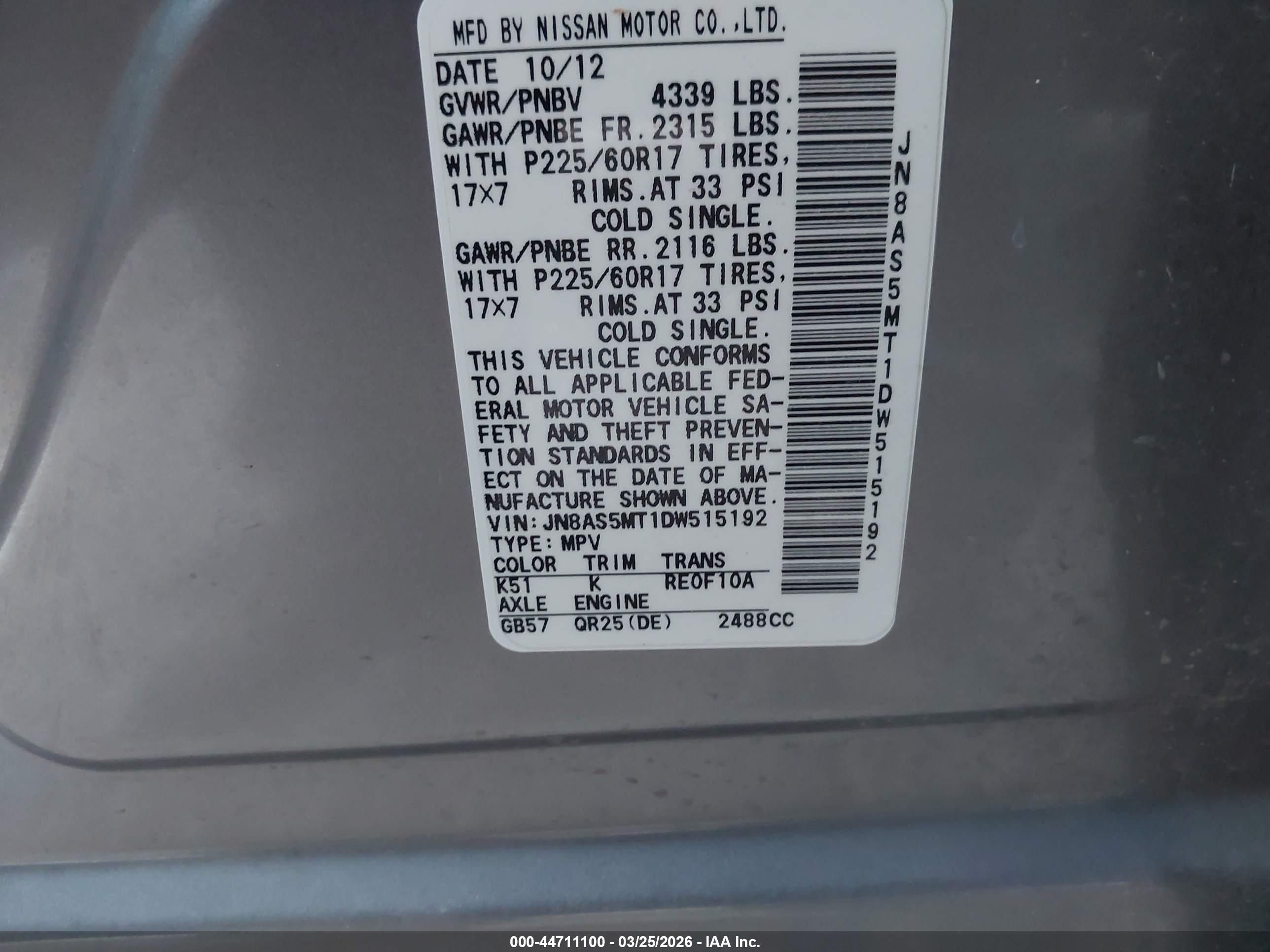 NISSAN ROGUE image 9
