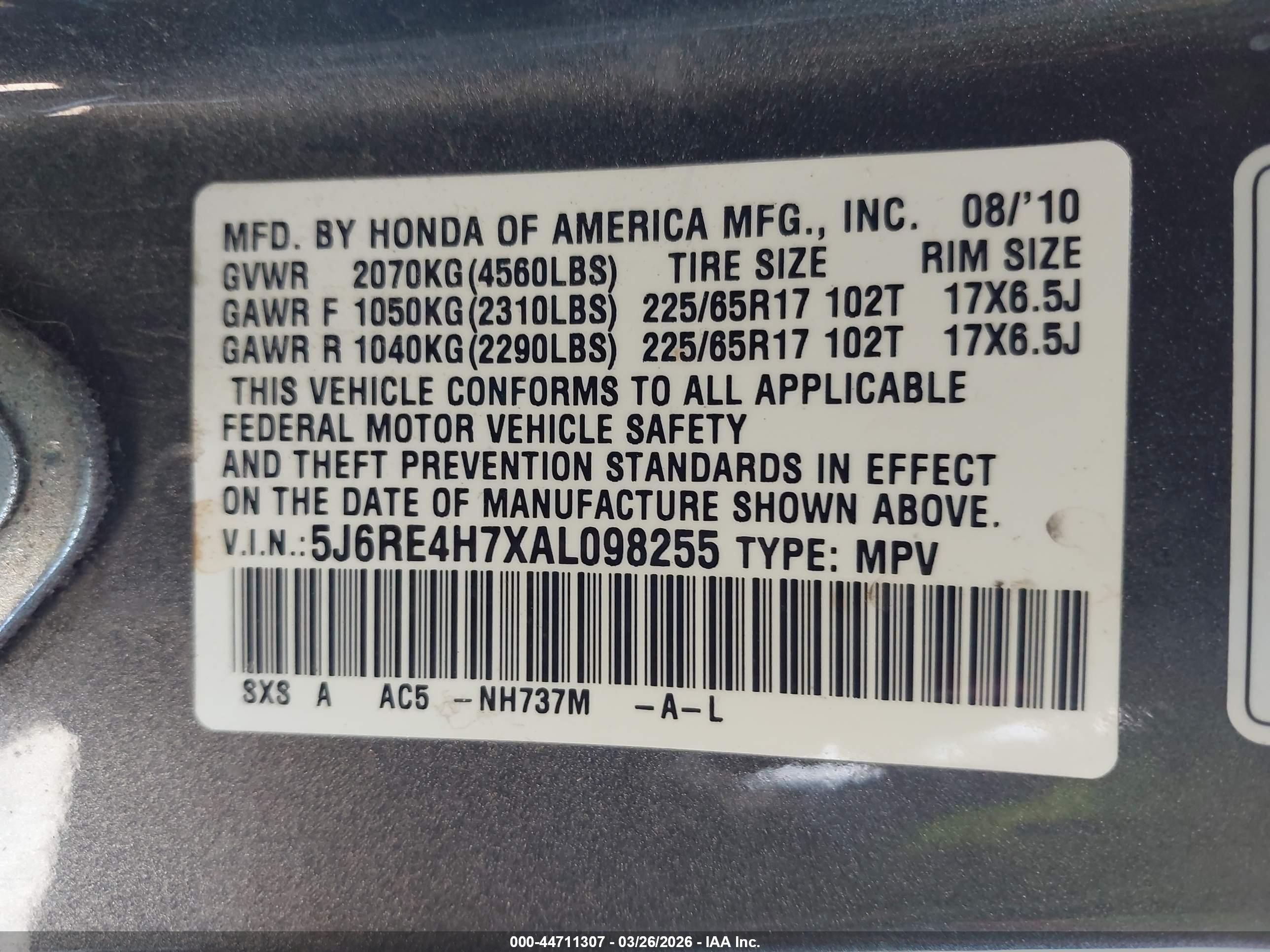 HONDA CR-V image 9