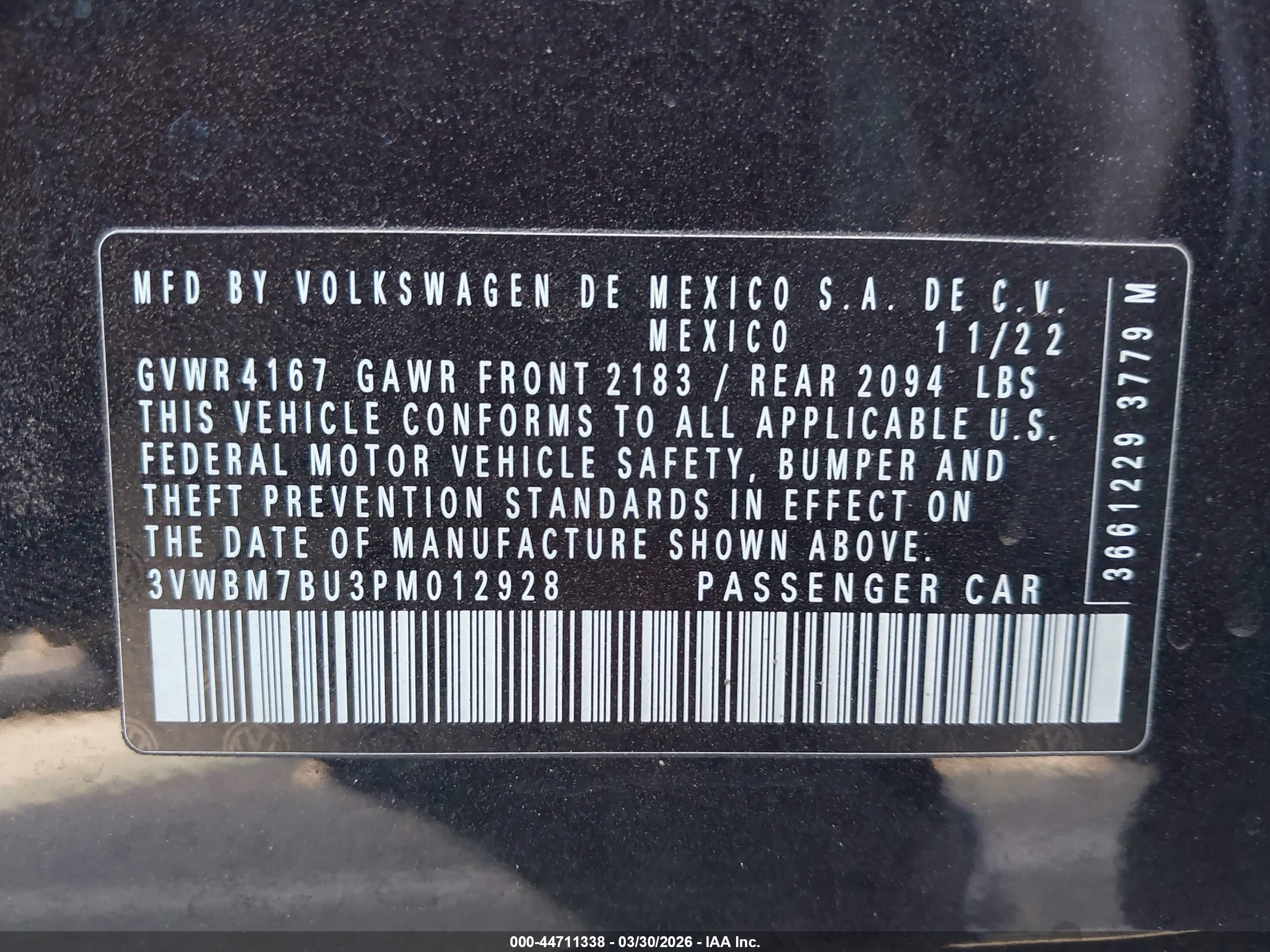 VOLKSWAGEN JETTA image 9
