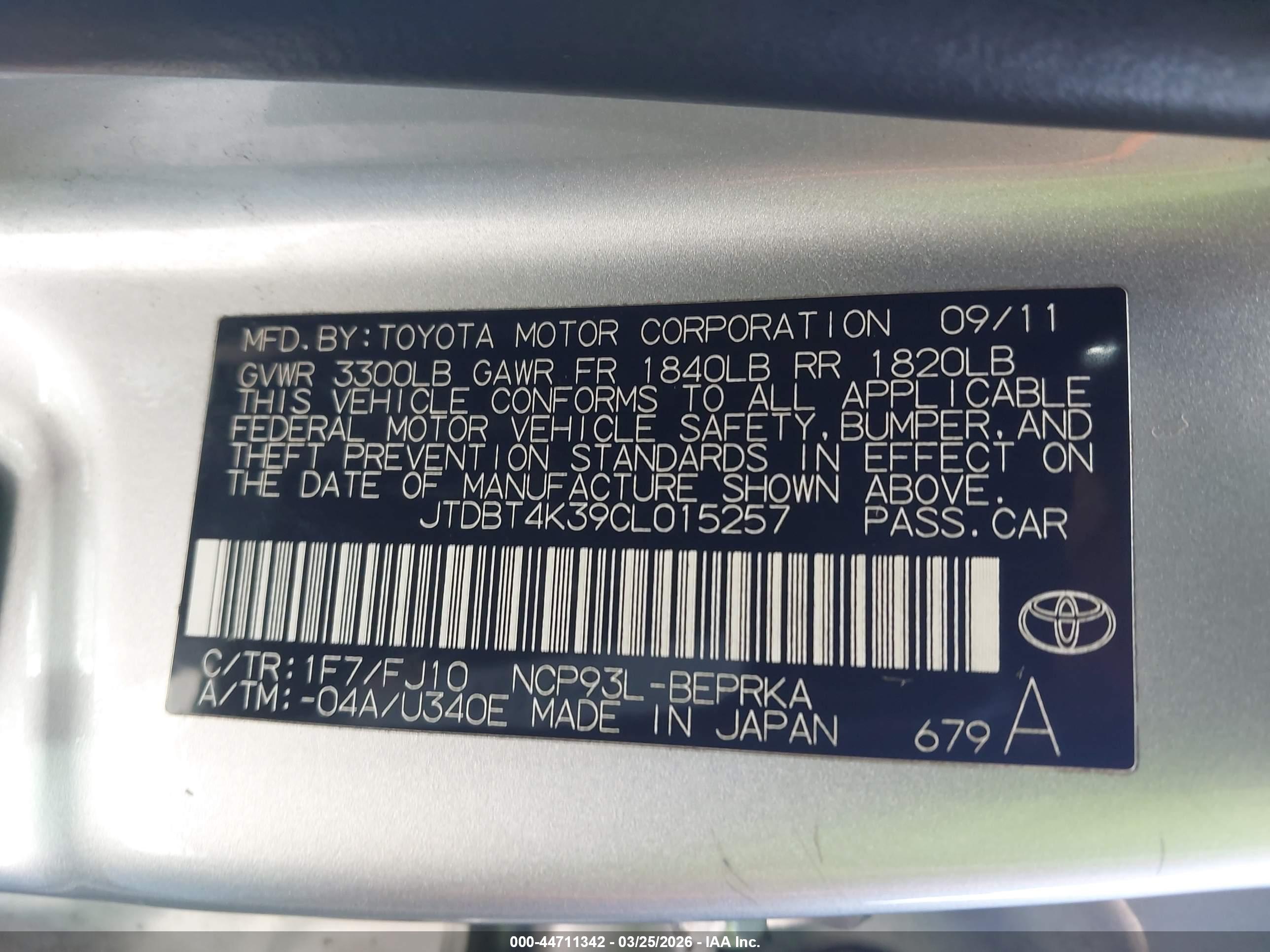 TOYOTA YARIS image 9