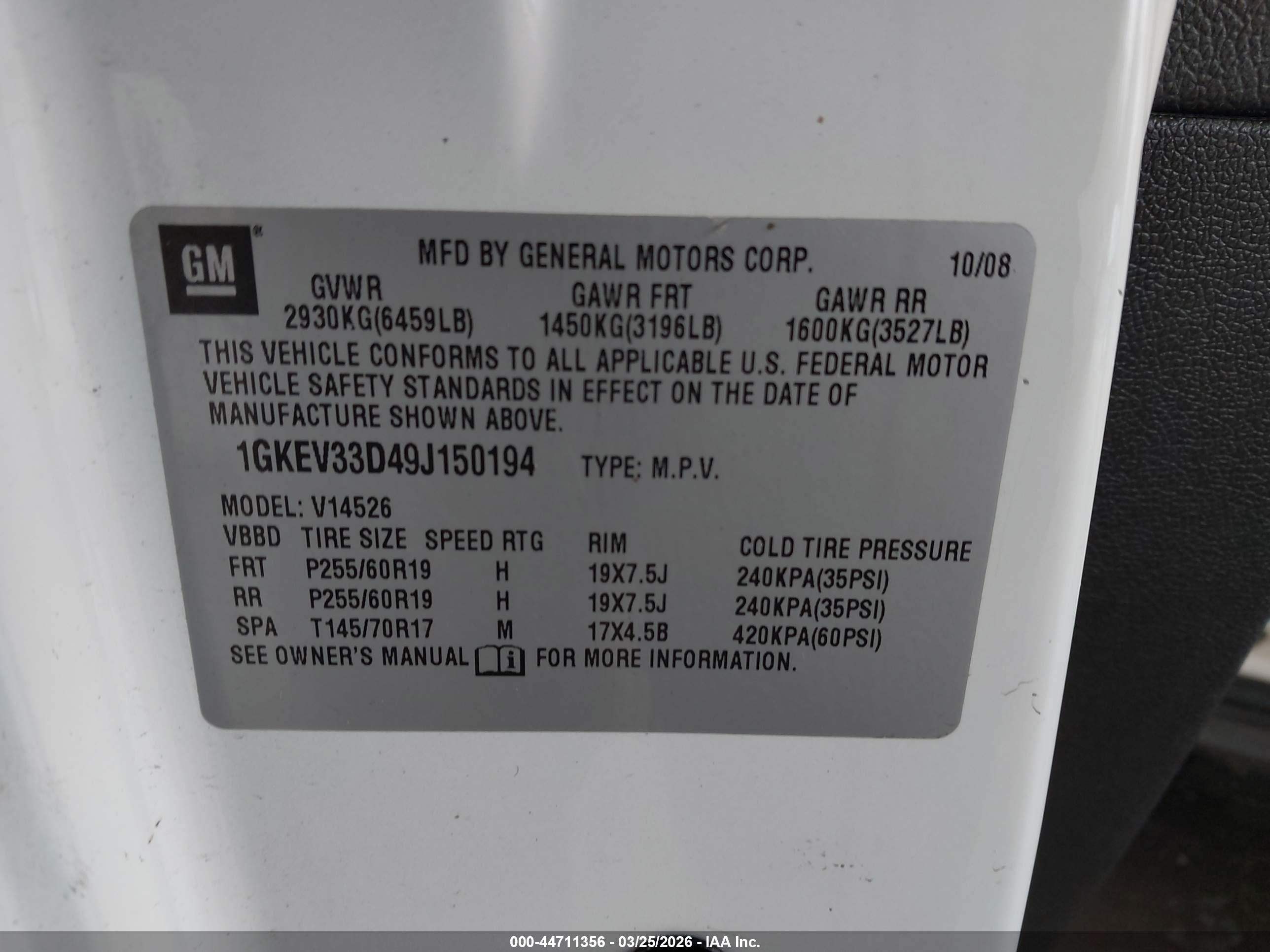 GMC ACADIA image 9