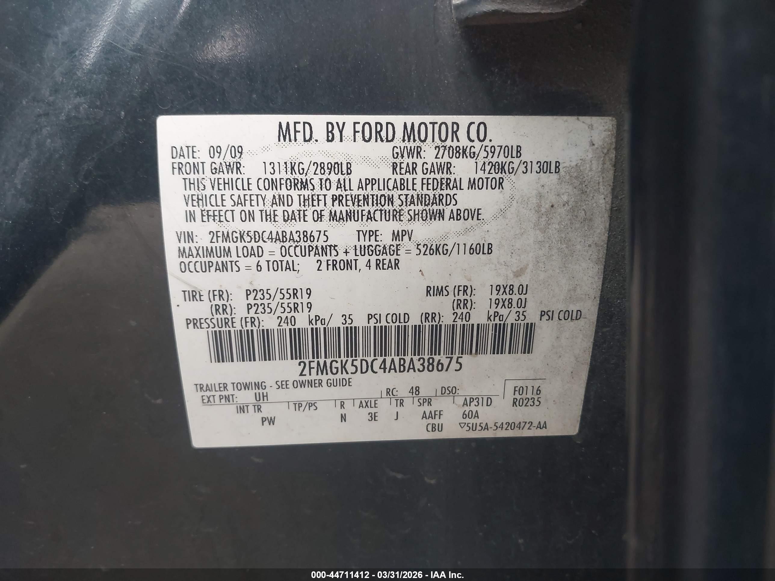 FORD FLEX image 9