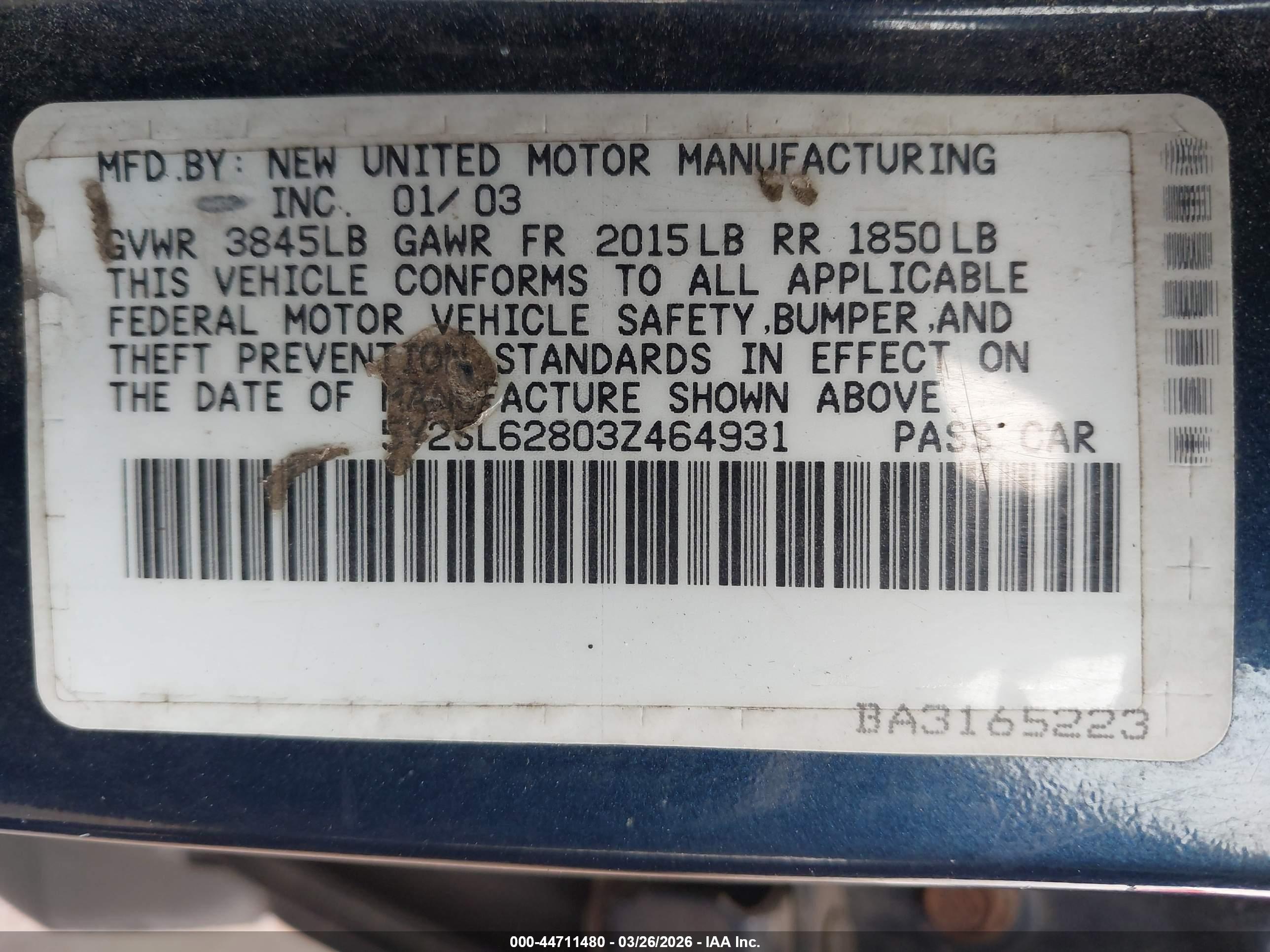 PONTIAC VIBE image 9