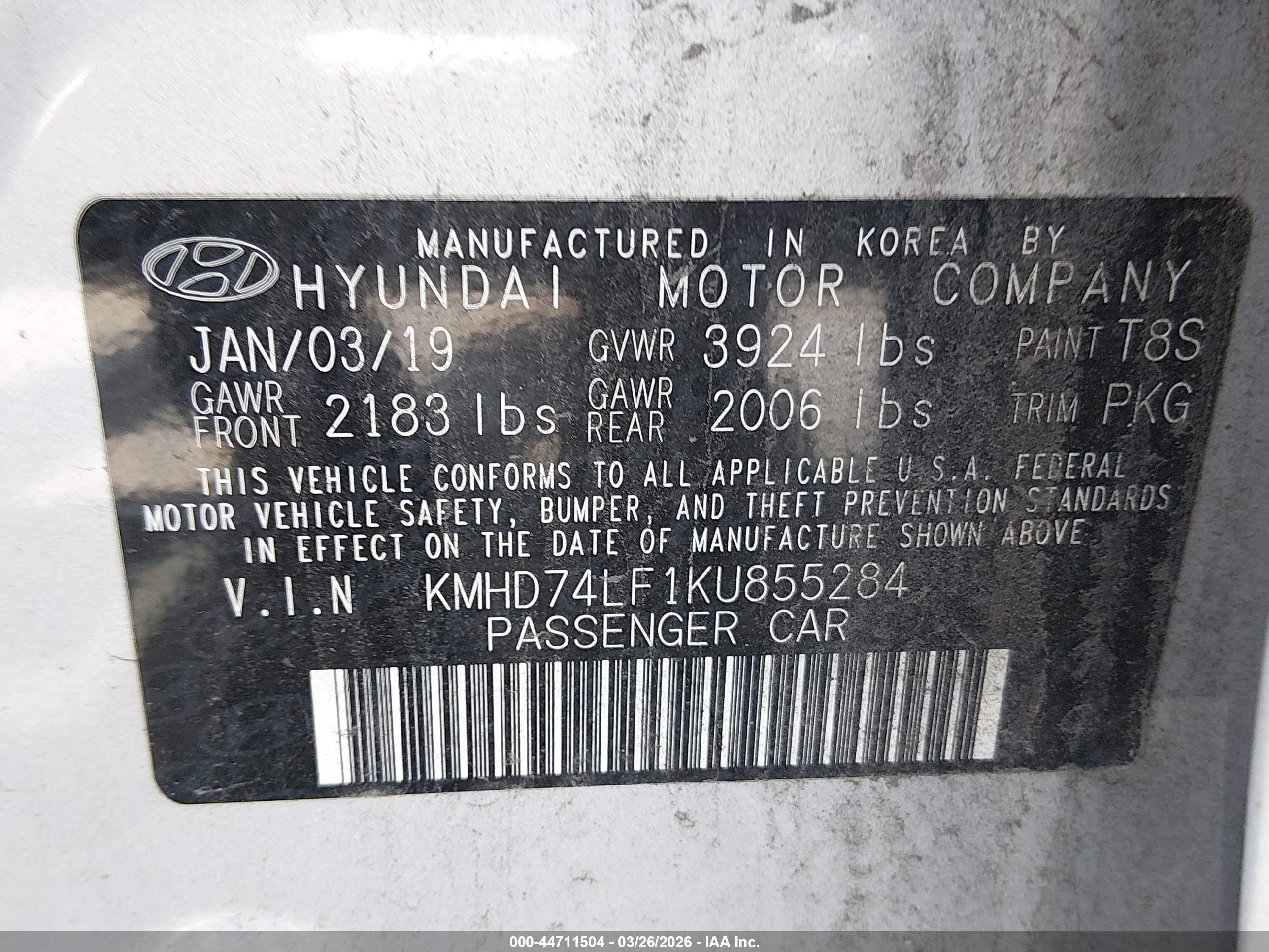 HYUNDAI ELANTRA image 9