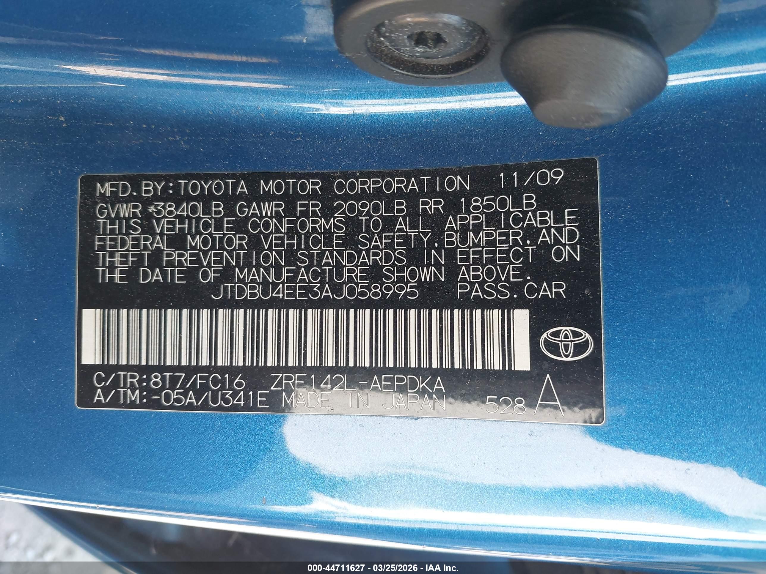 TOYOTA COROLLA image 9