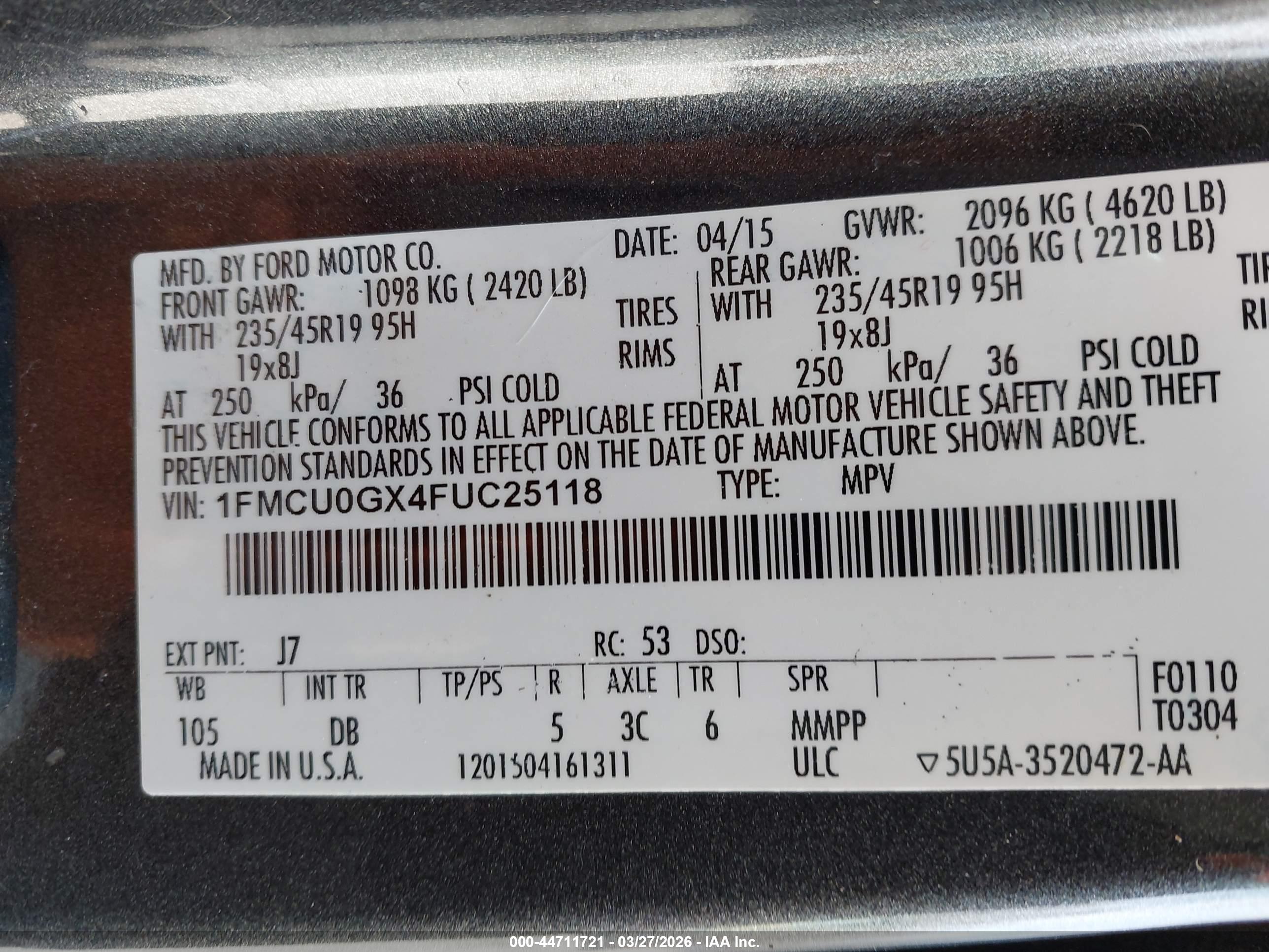 FORD ESCAPE image 9