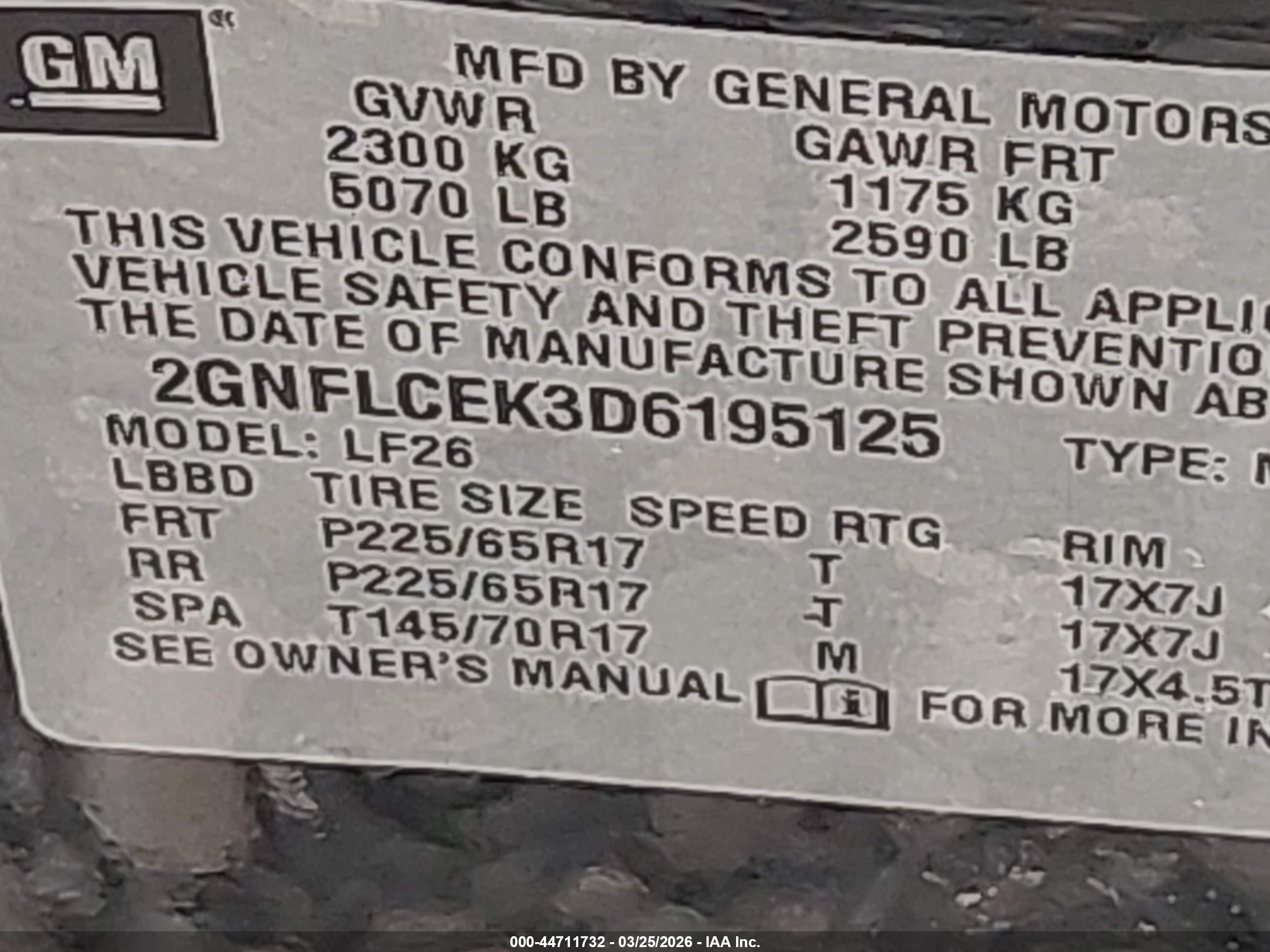CHEVROLET EQUINOX image 9