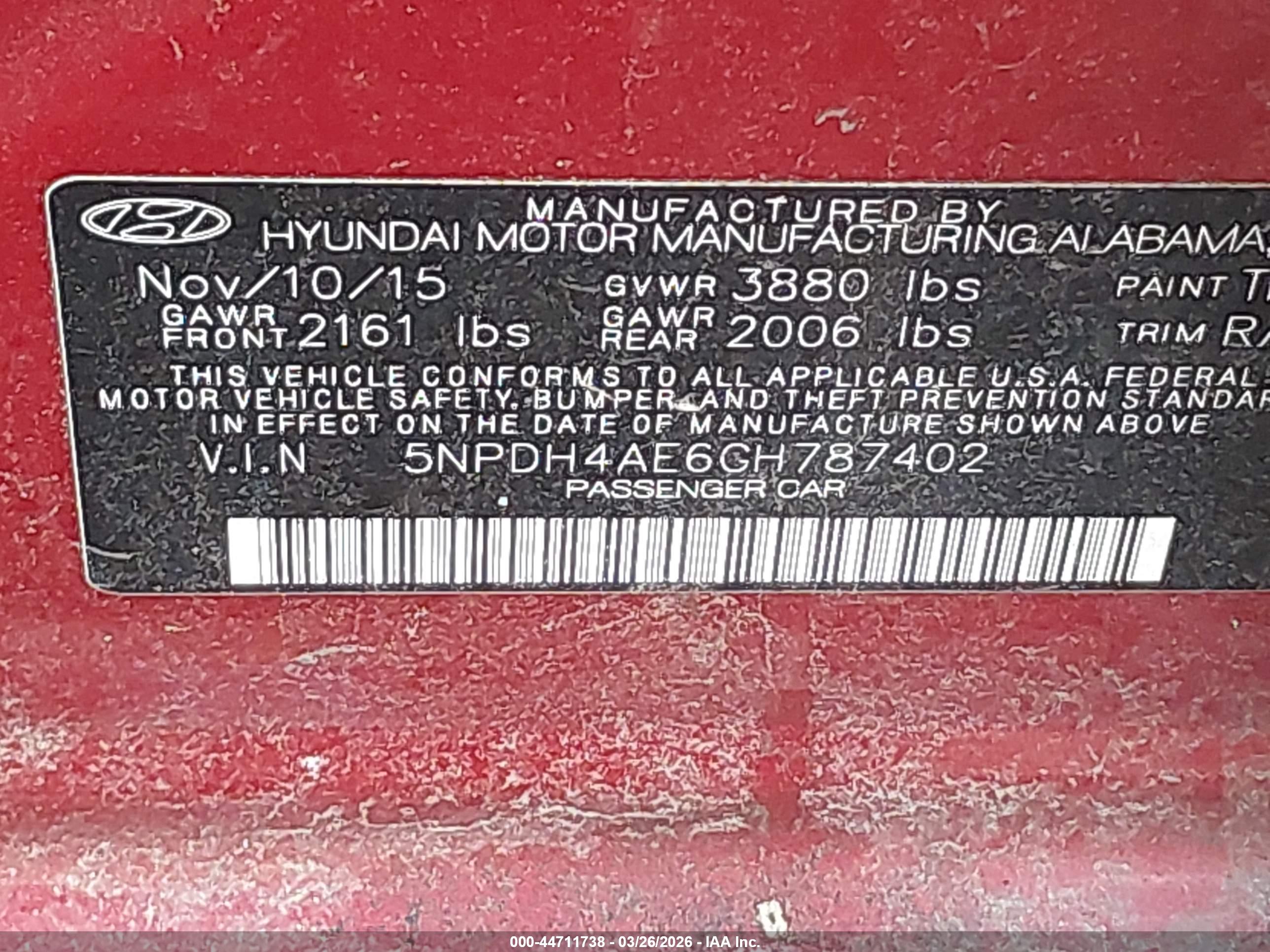 HYUNDAI ELANTRA image 9