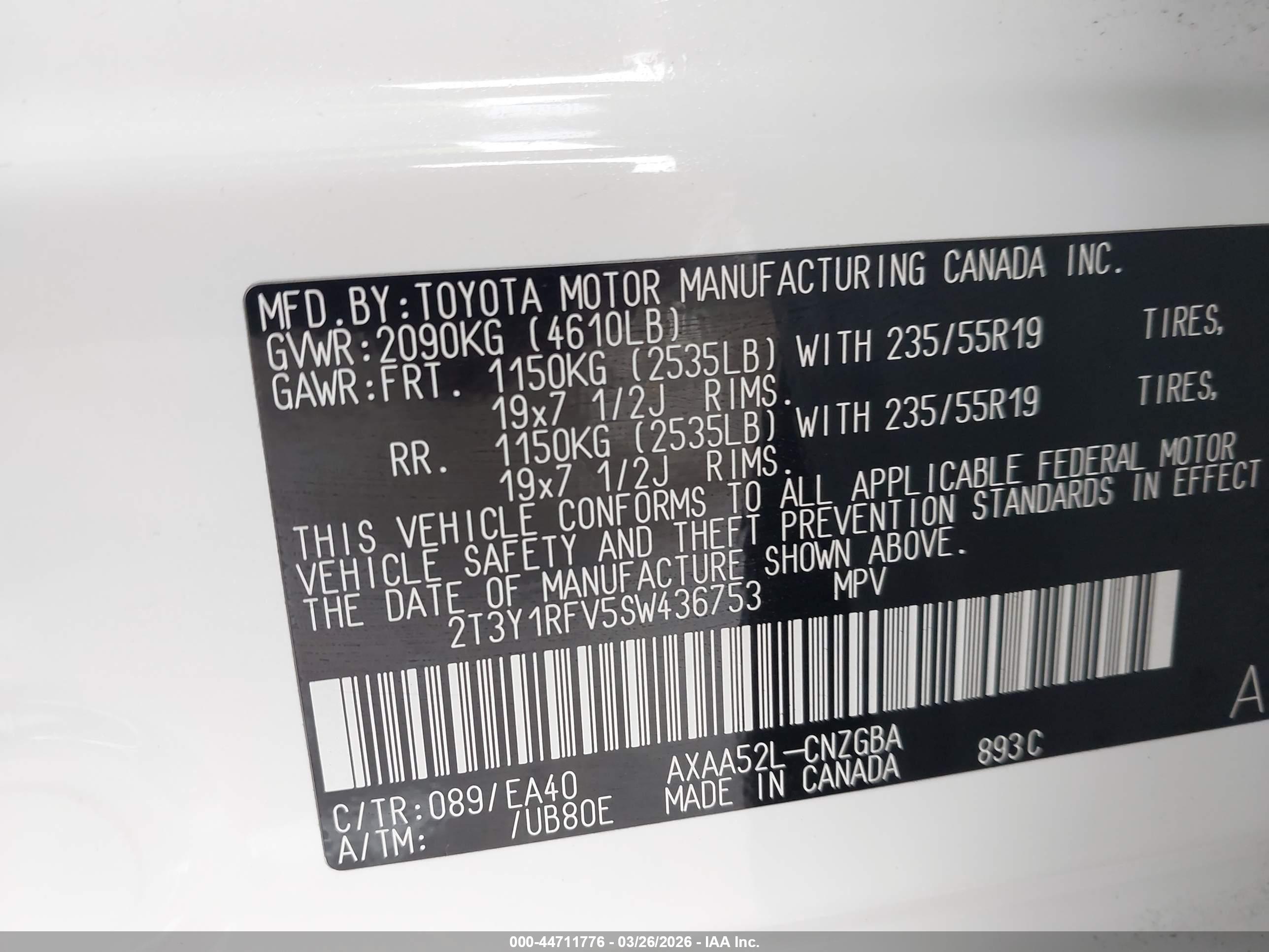 TOYOTA RAV4 image 9