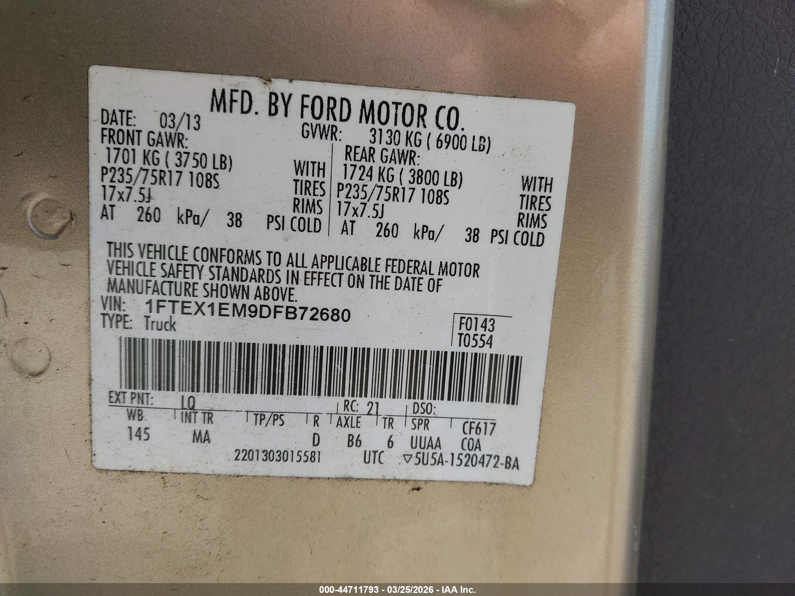 FORD F150 image 9