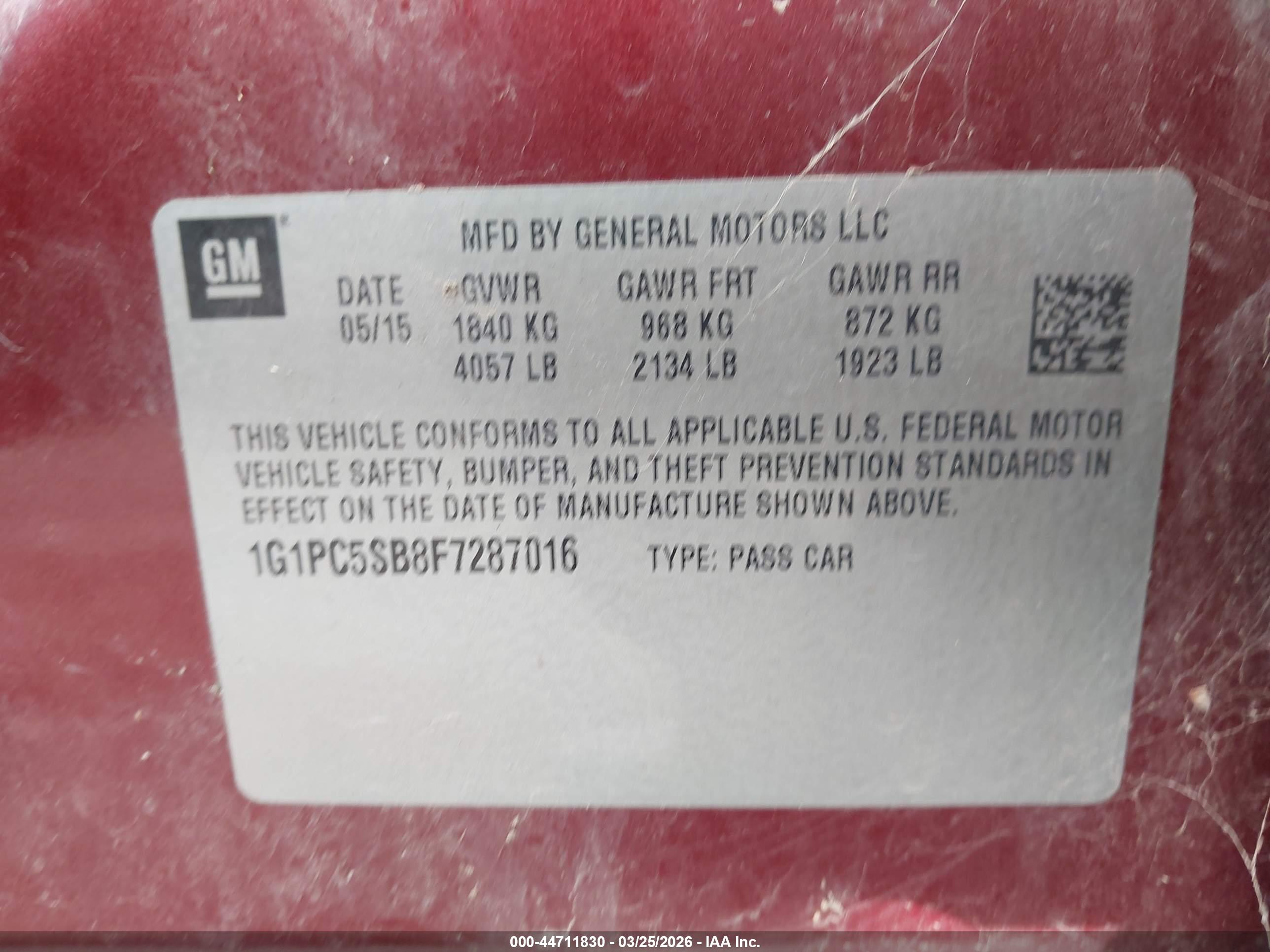 CHEVROLET CRUZE image 9