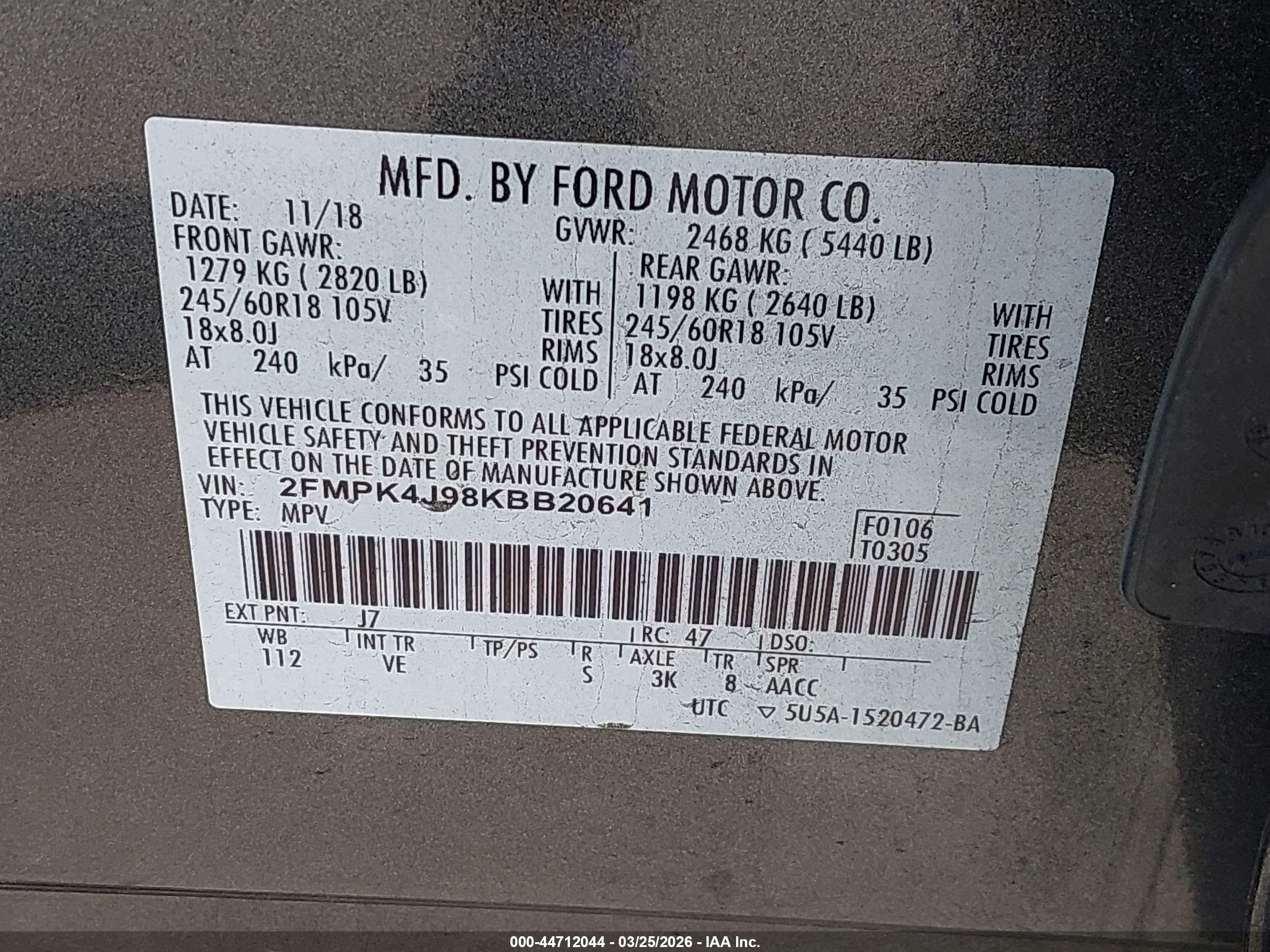 FORD EDGE image 9
