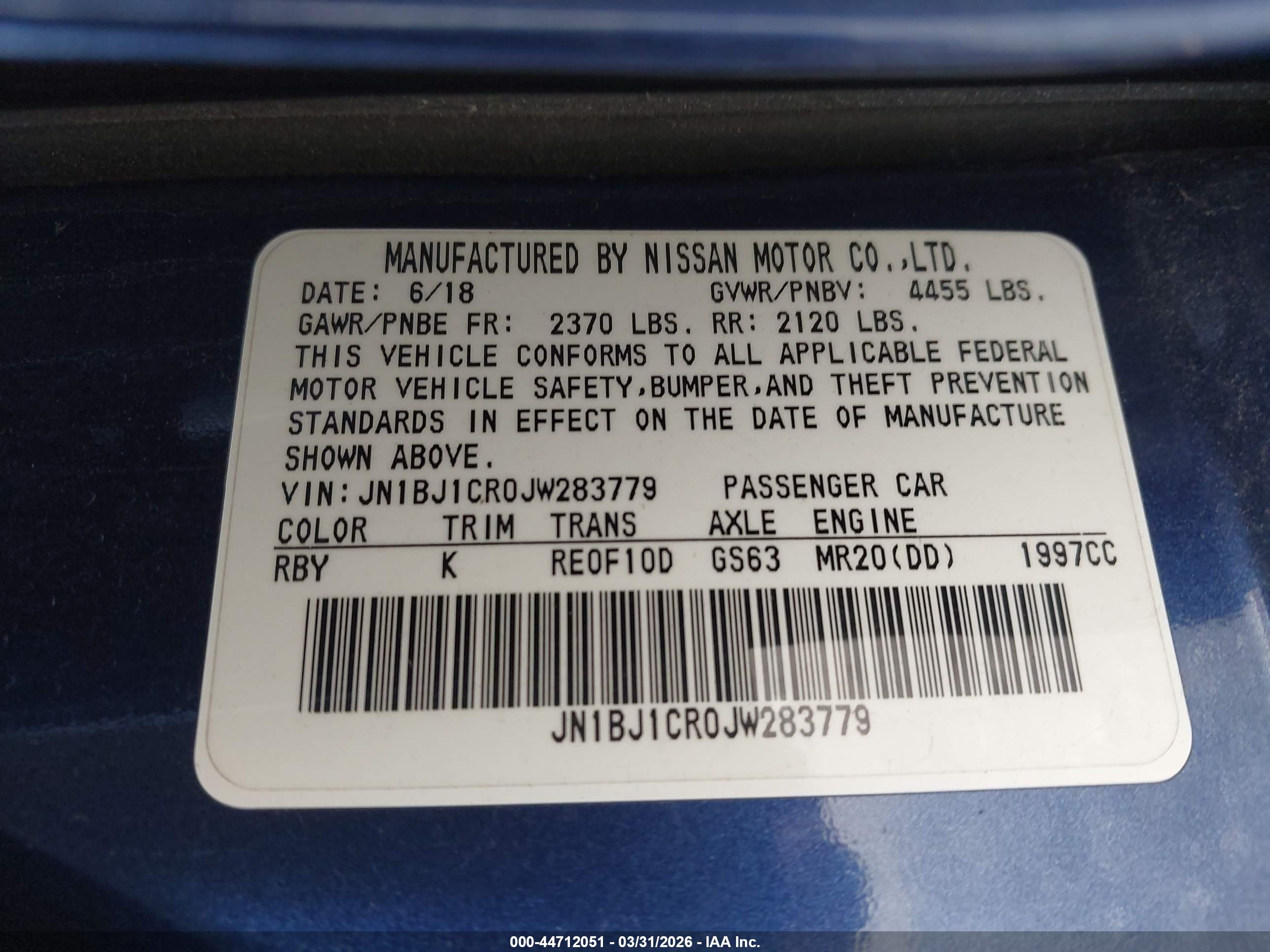 NISSAN ROGUE image 9