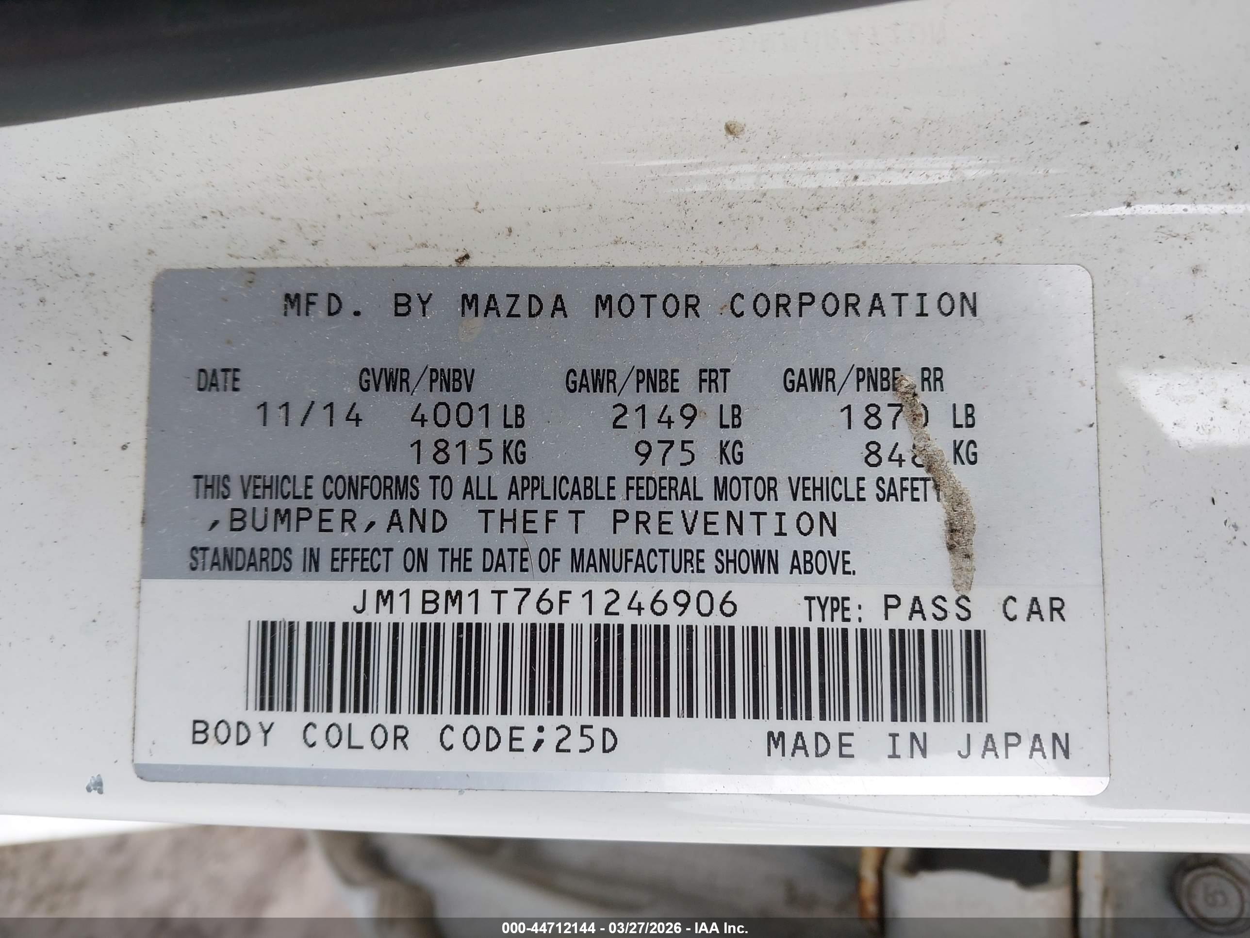 MAZDA MAZDA3 image 9