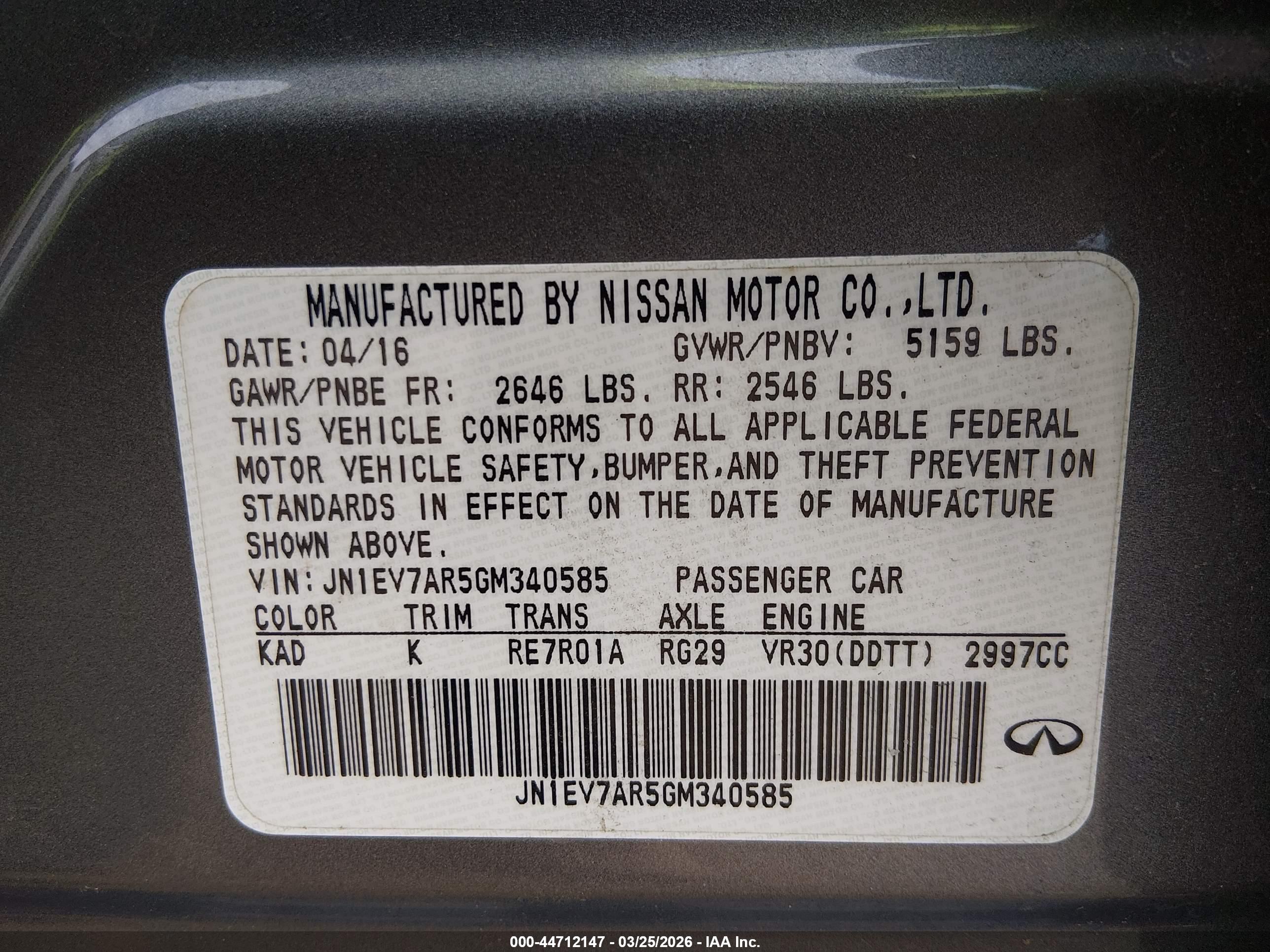 INFINITI Q50 image 9