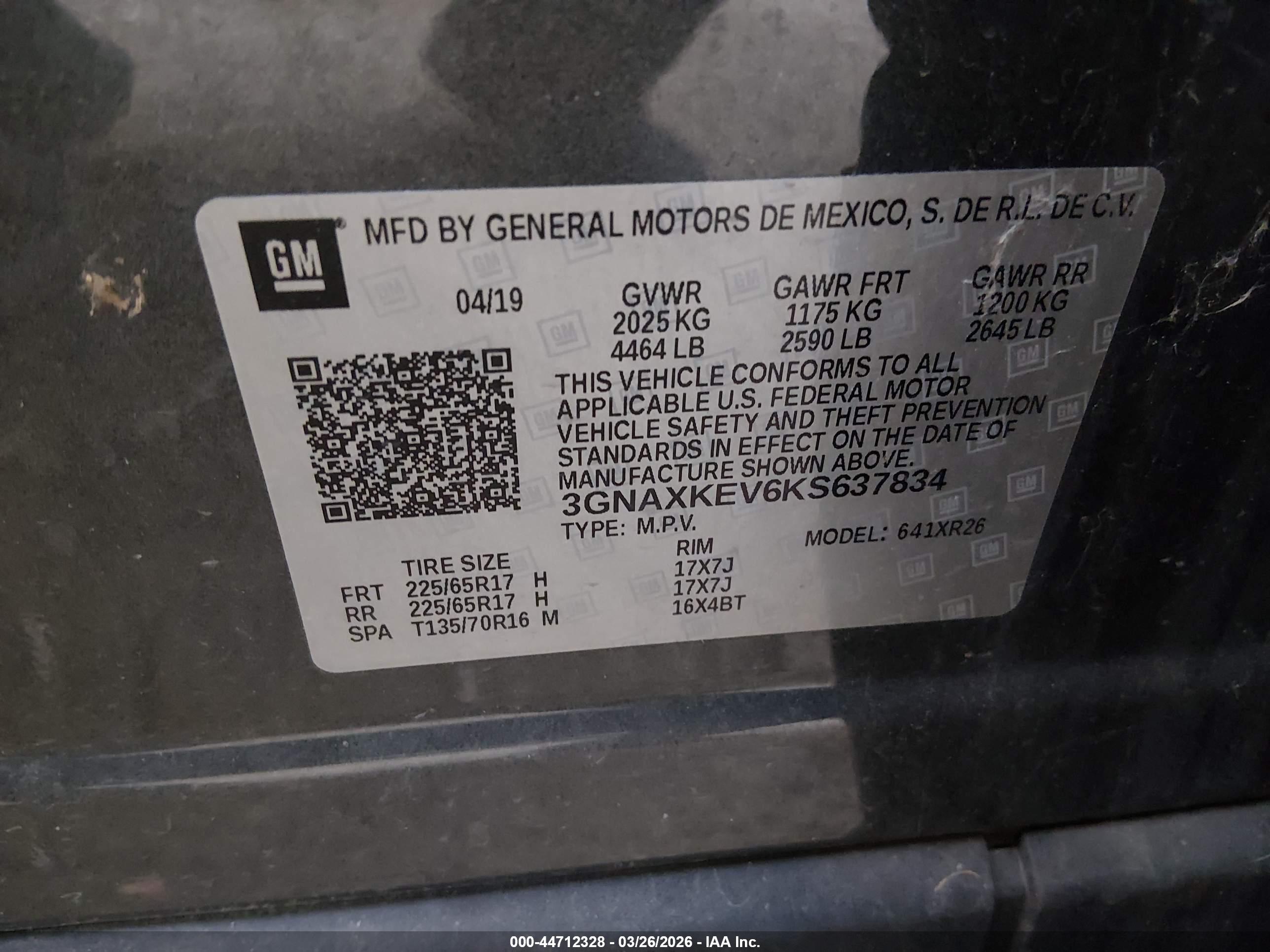 CHEVROLET EQUINOX image 9