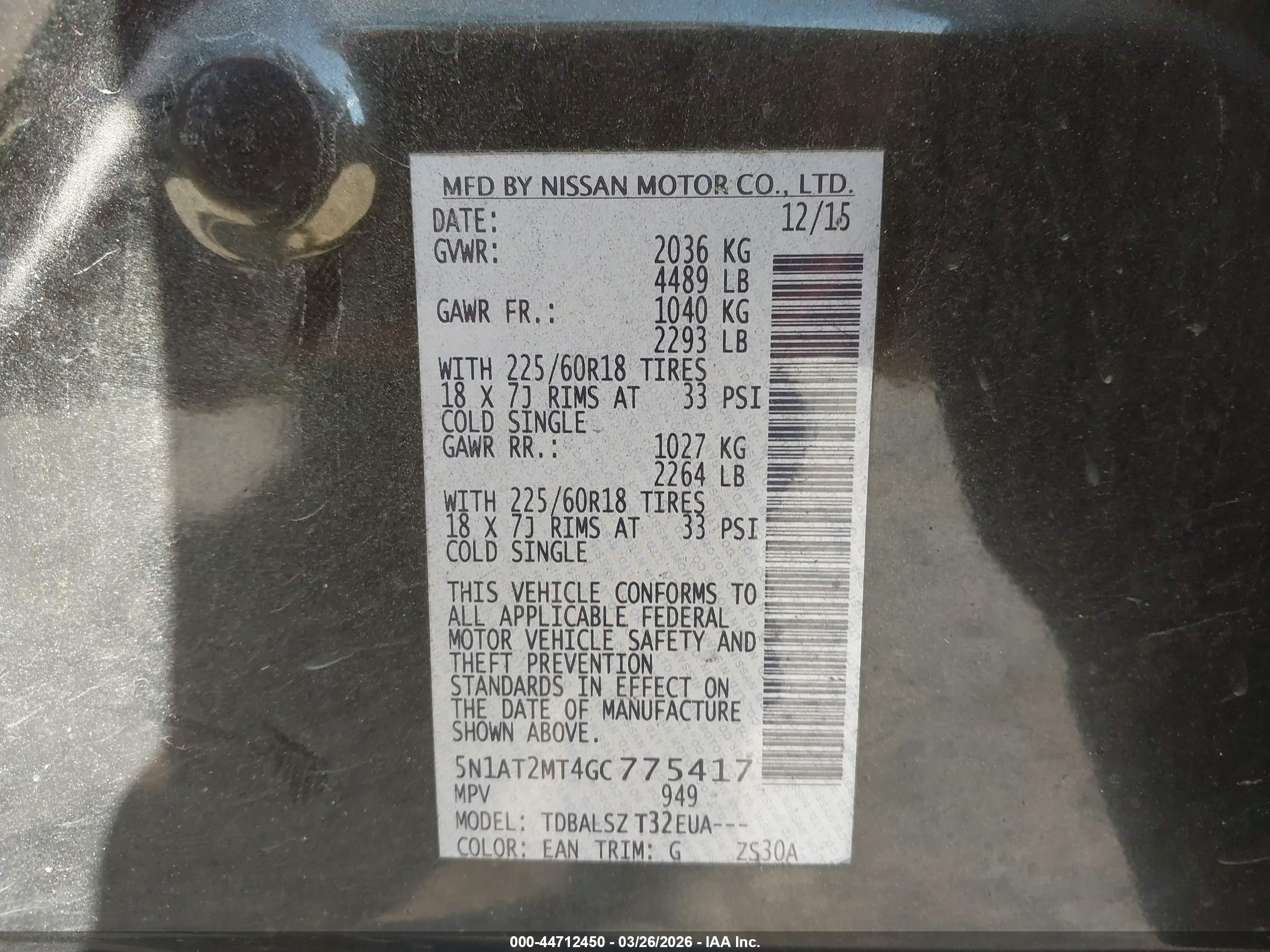 NISSAN ROGUE image 9
