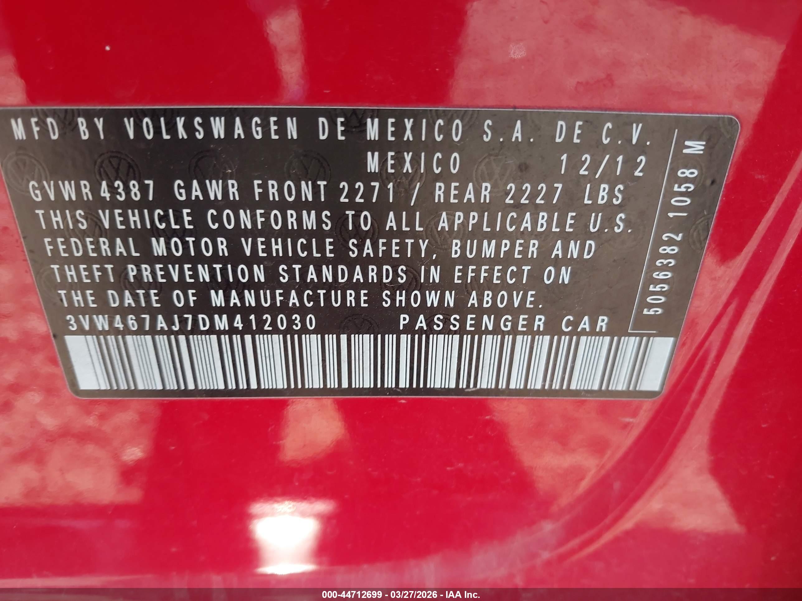 VOLKSWAGEN JETTA image 9