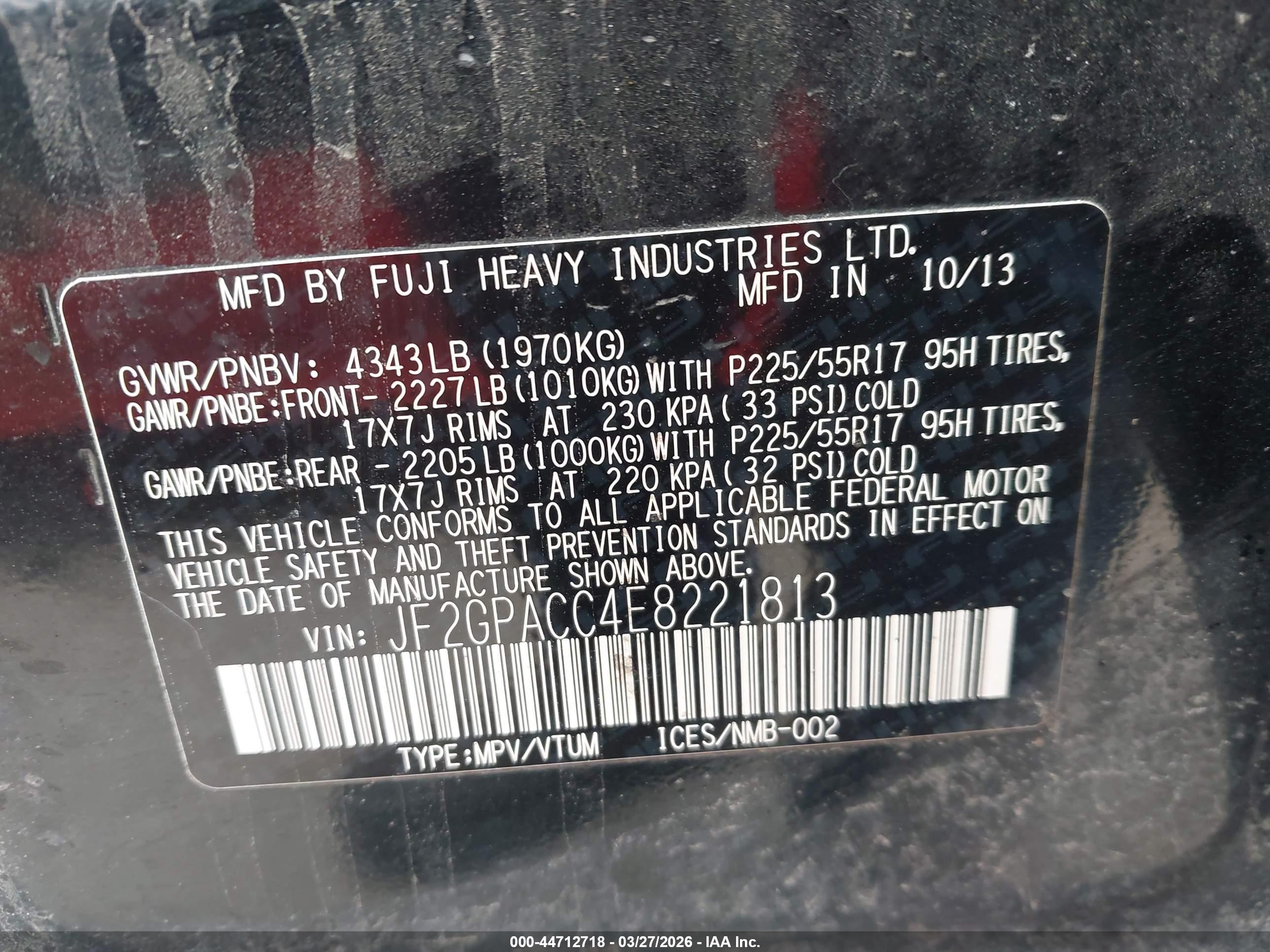 SUBARU XV image 9